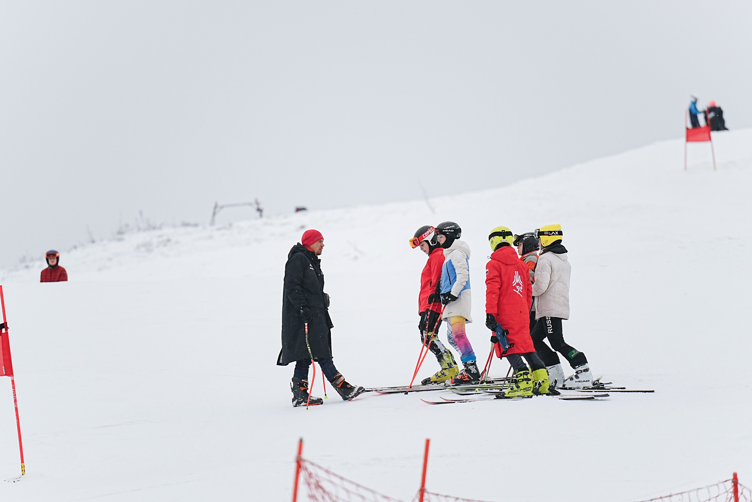 Горные лыжи. Первенство Центрального Федерального Округа. GS U14 Шуколово. Фотограф Студитский Евгений