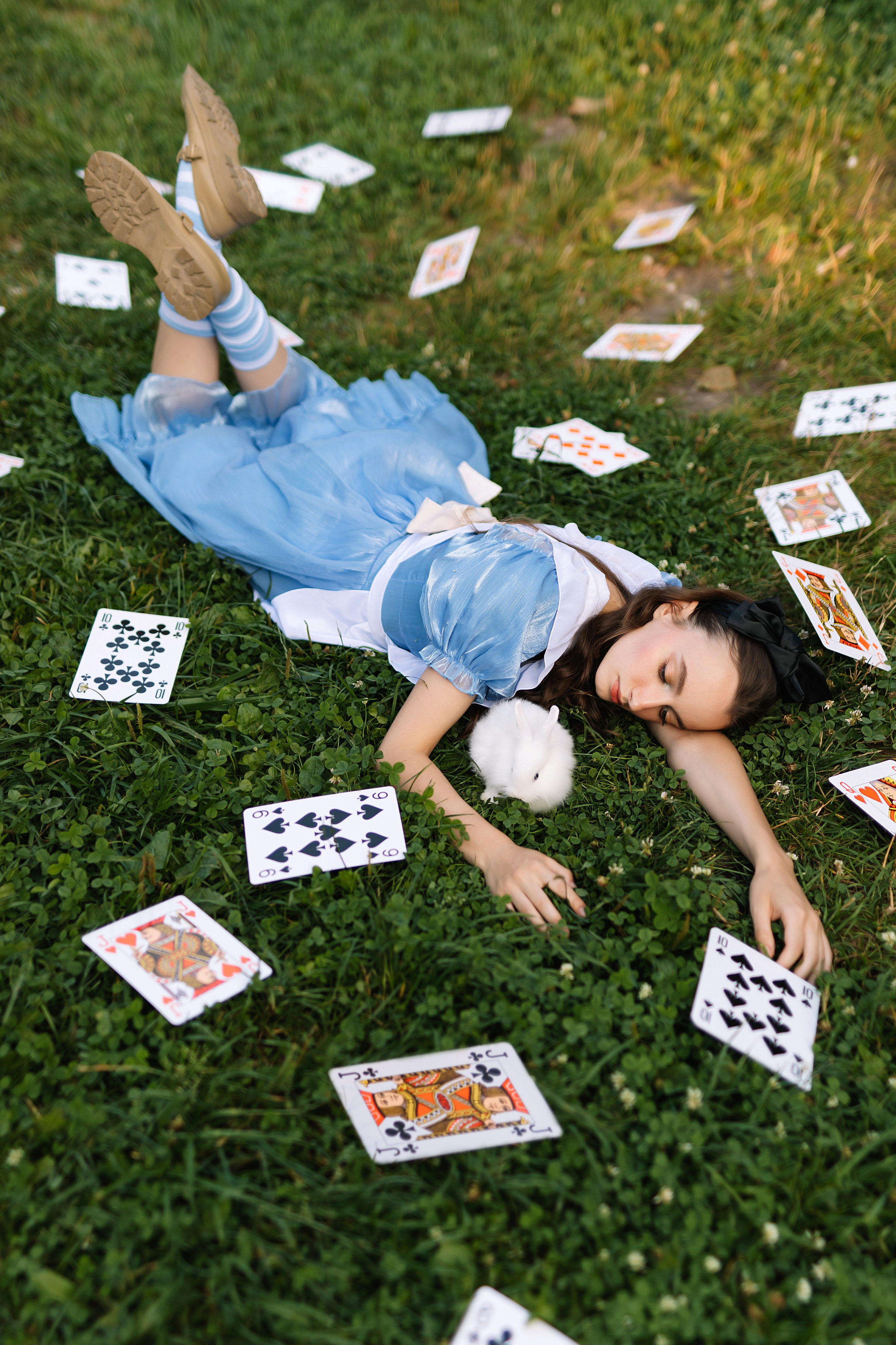 Настя в стране чудес. Фотограф Москва Мария Захарова