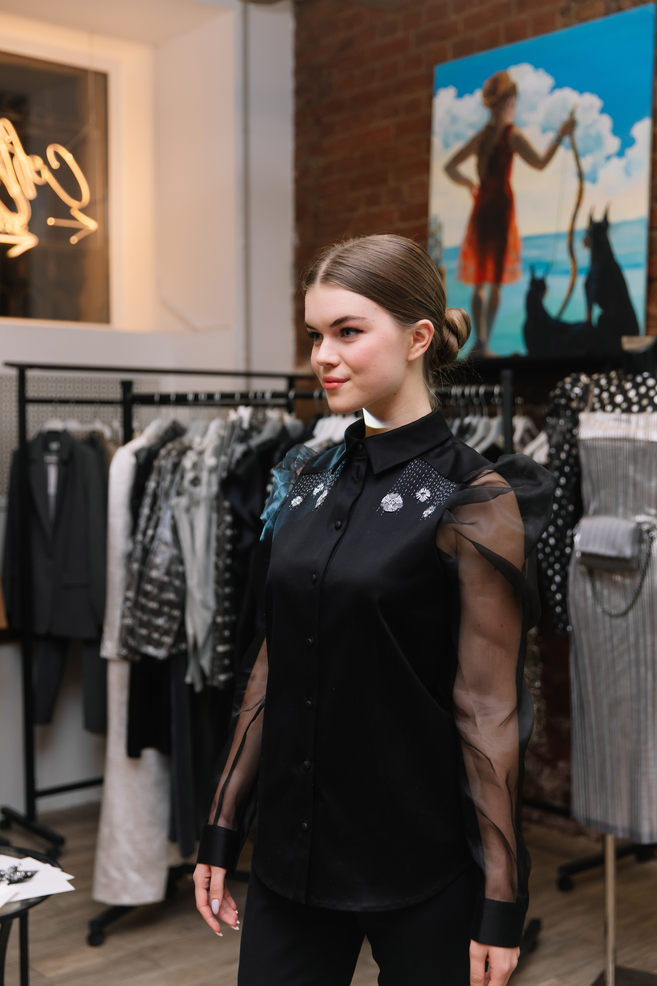 Показ коллекции Любови Милосердовой. Фотограф Москва Мария Захарова