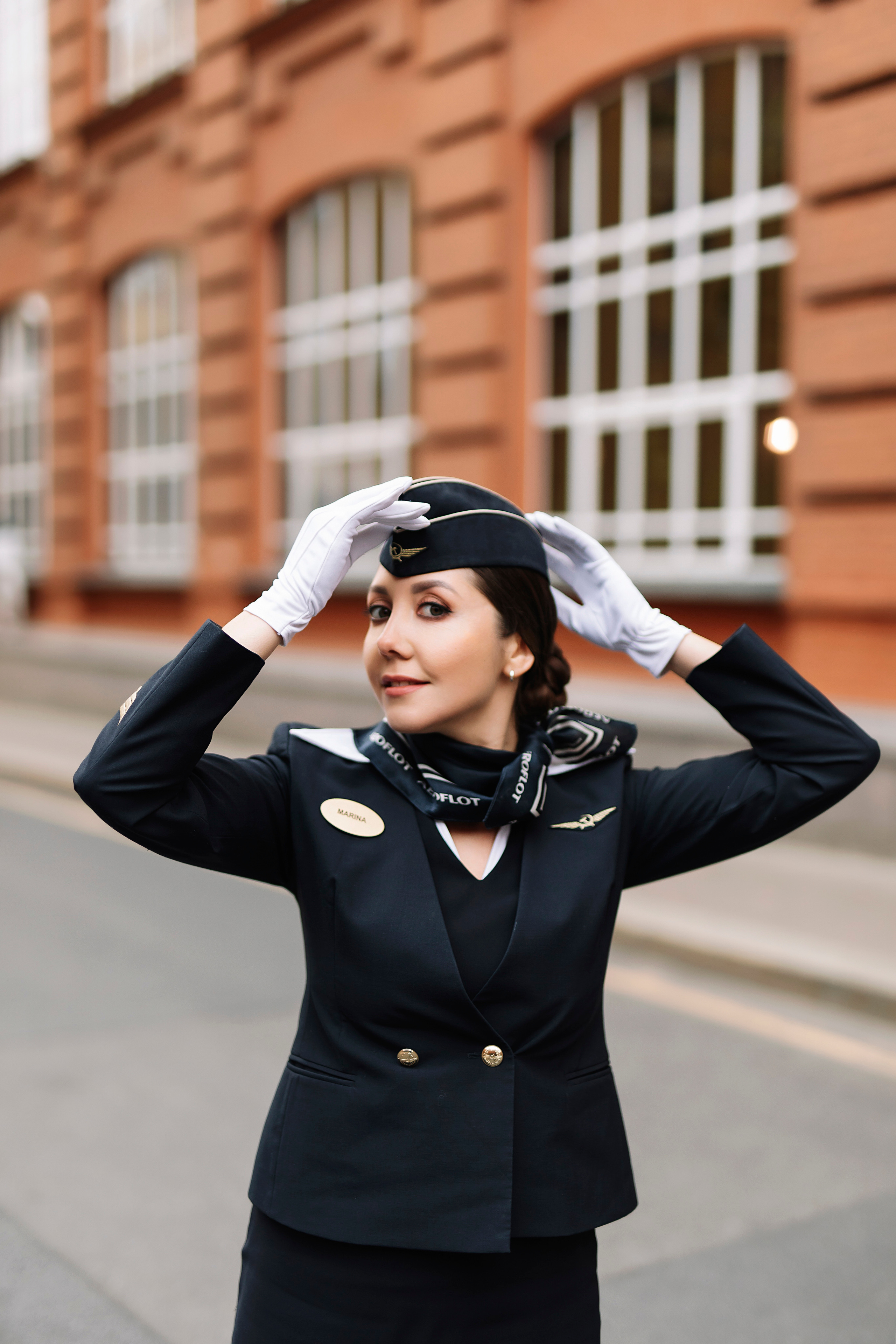 Стюардесса Марина. Фотограф Москва Мария Захарова