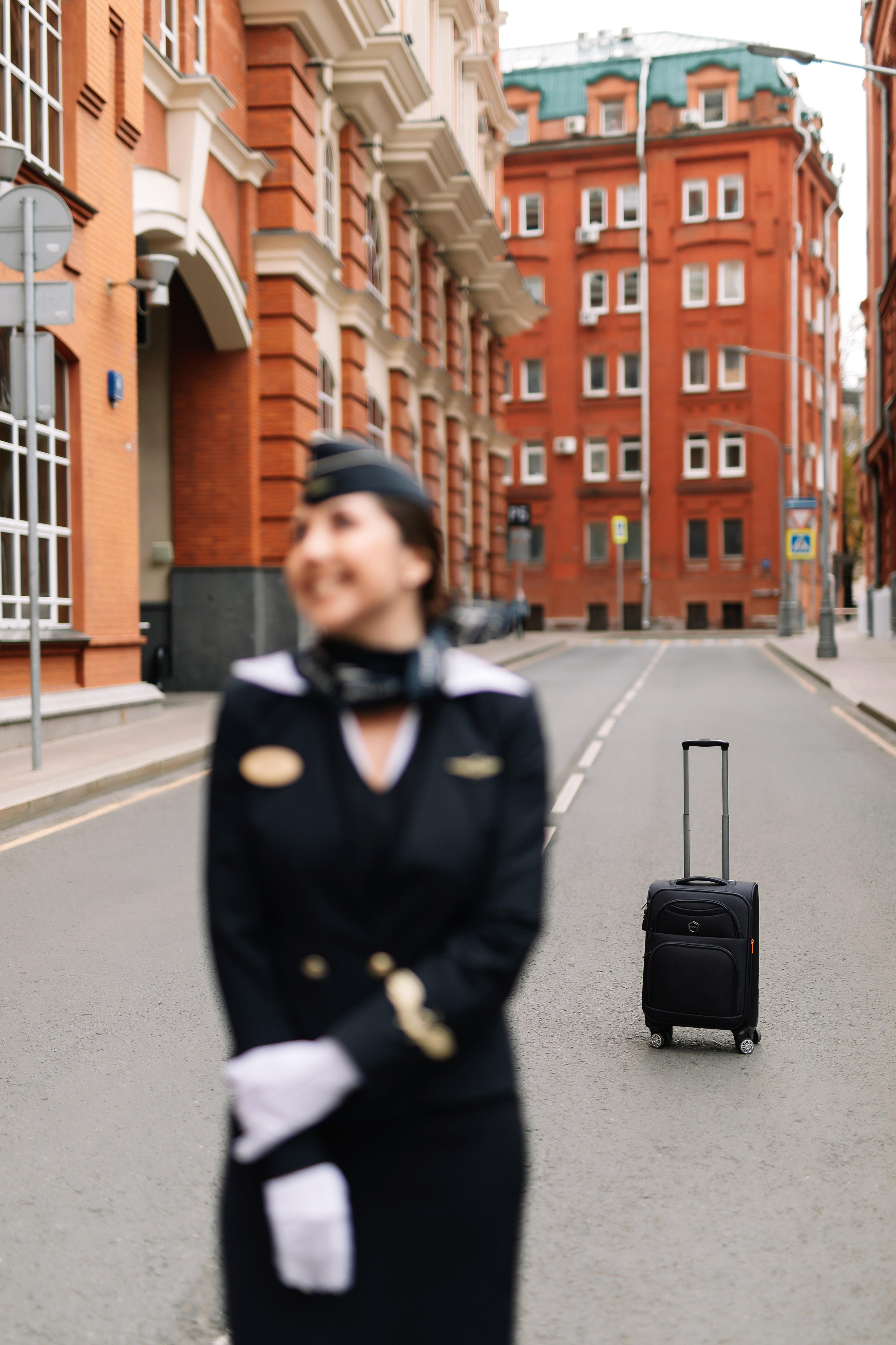 Стюардесса Марина. Фотограф Москва Мария Захарова