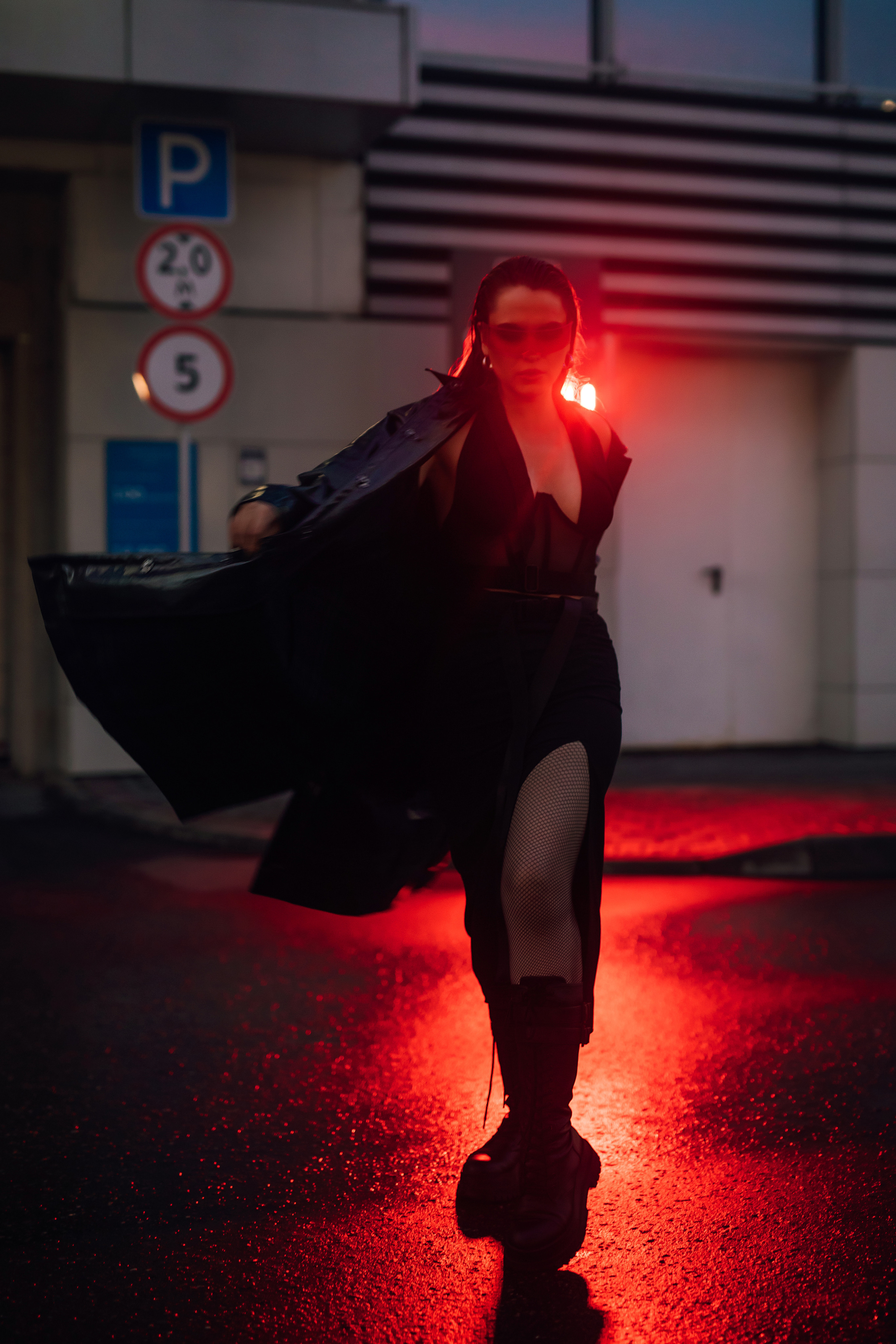 Матрица. Ночь. Фотограф Москва Мария Захарова