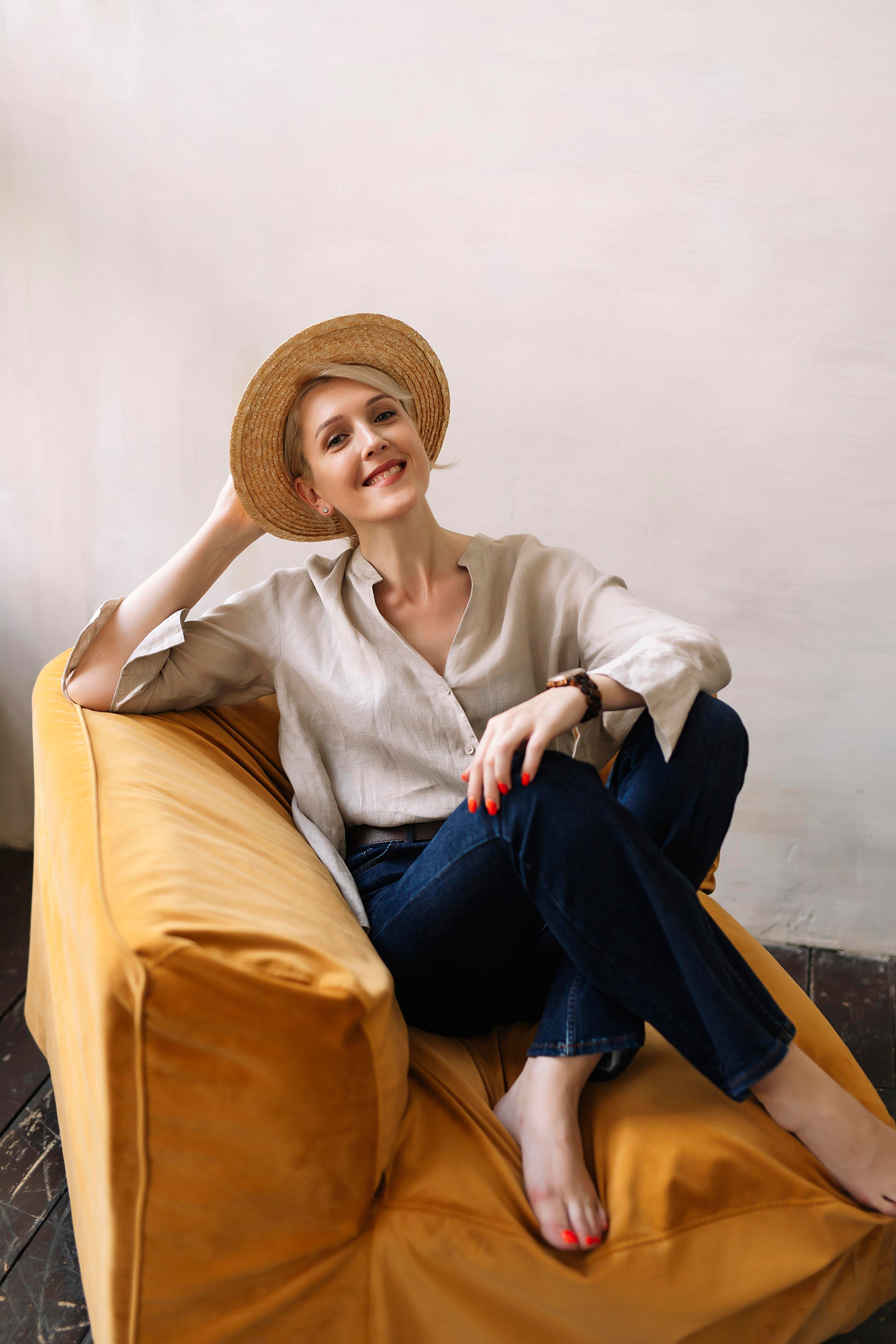 Настя в студии. Фотограф Москва Мария Захарова