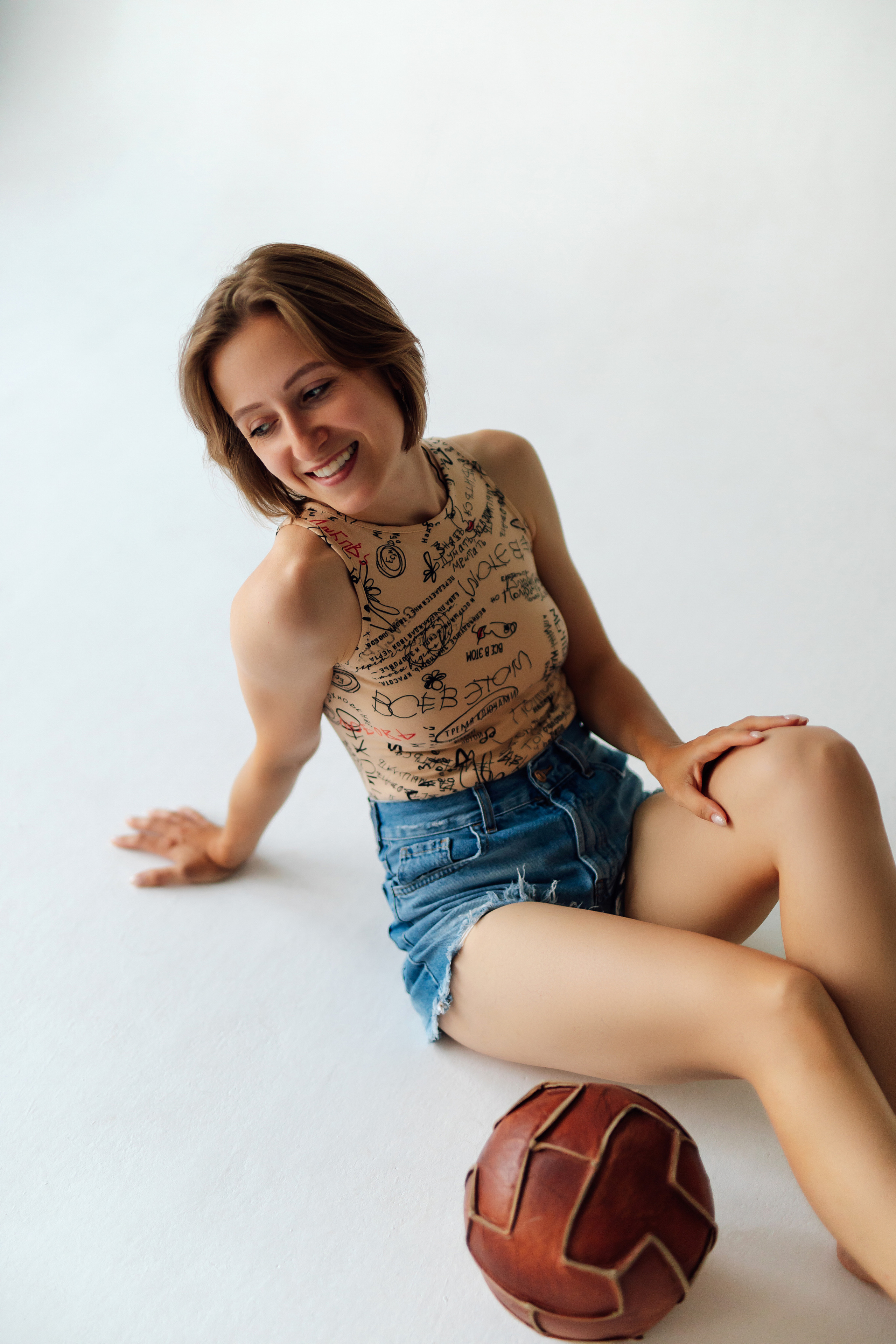 Надя в студии. Фотограф Москва Мария Захарова