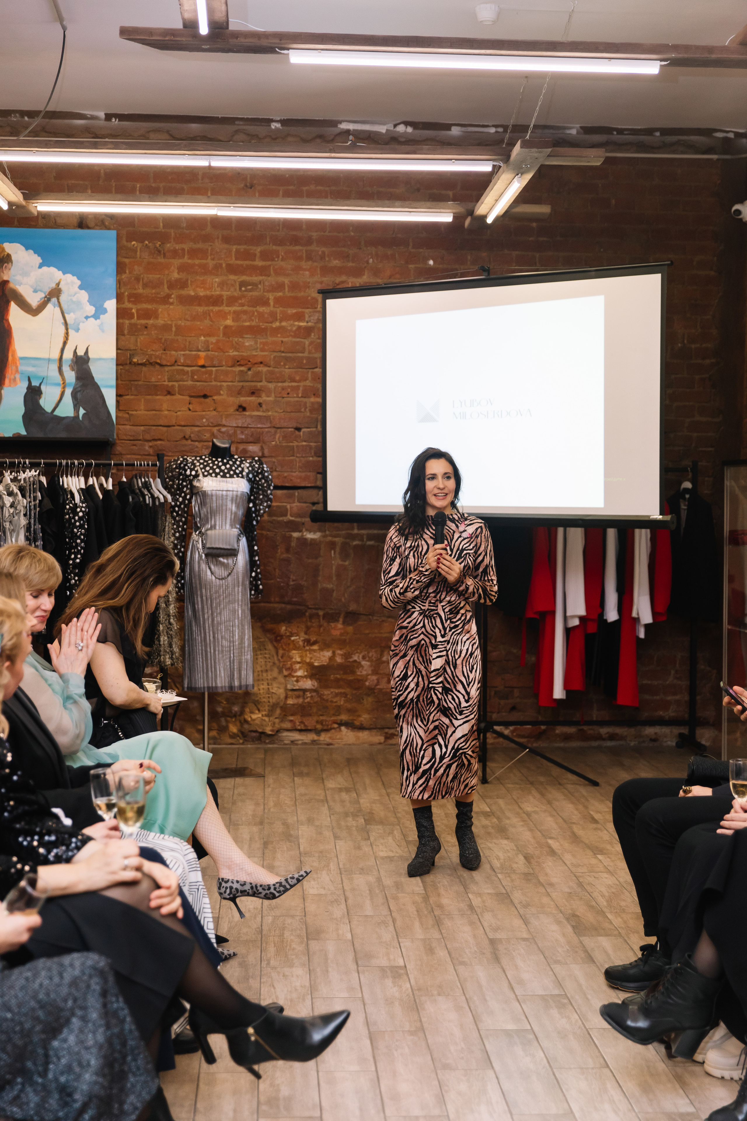 Показ коллекции Любови Милосердовой. Фотограф Москва Мария Захарова