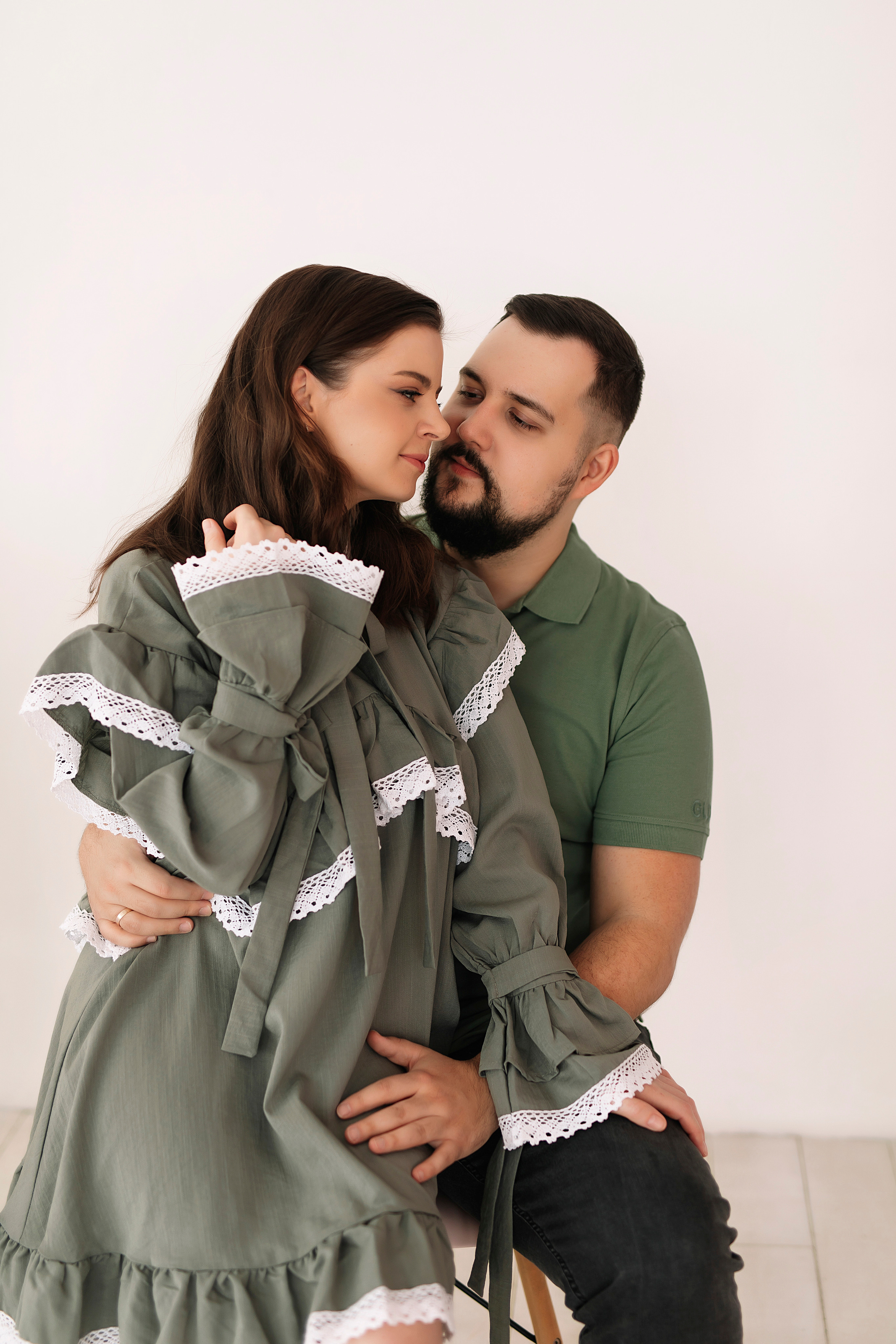 Семейная съемка в студии. Фотограф Москва Мария Захарова