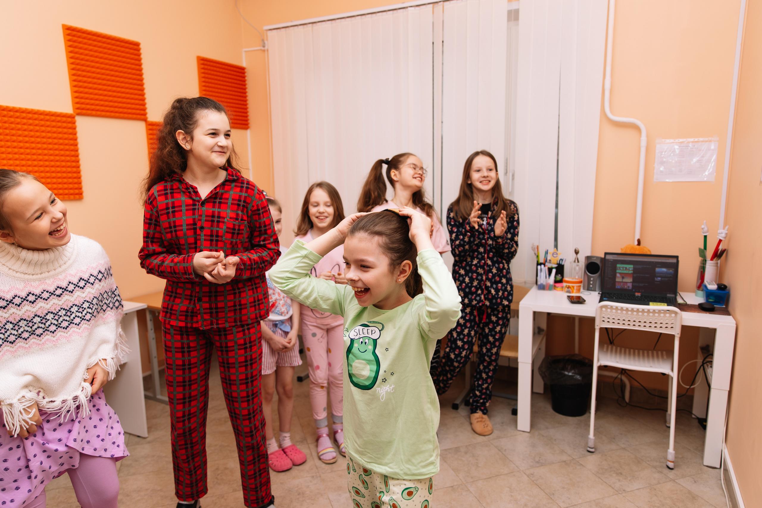 Пижамная вечеринка. Фотограф Москва Мария Захарова