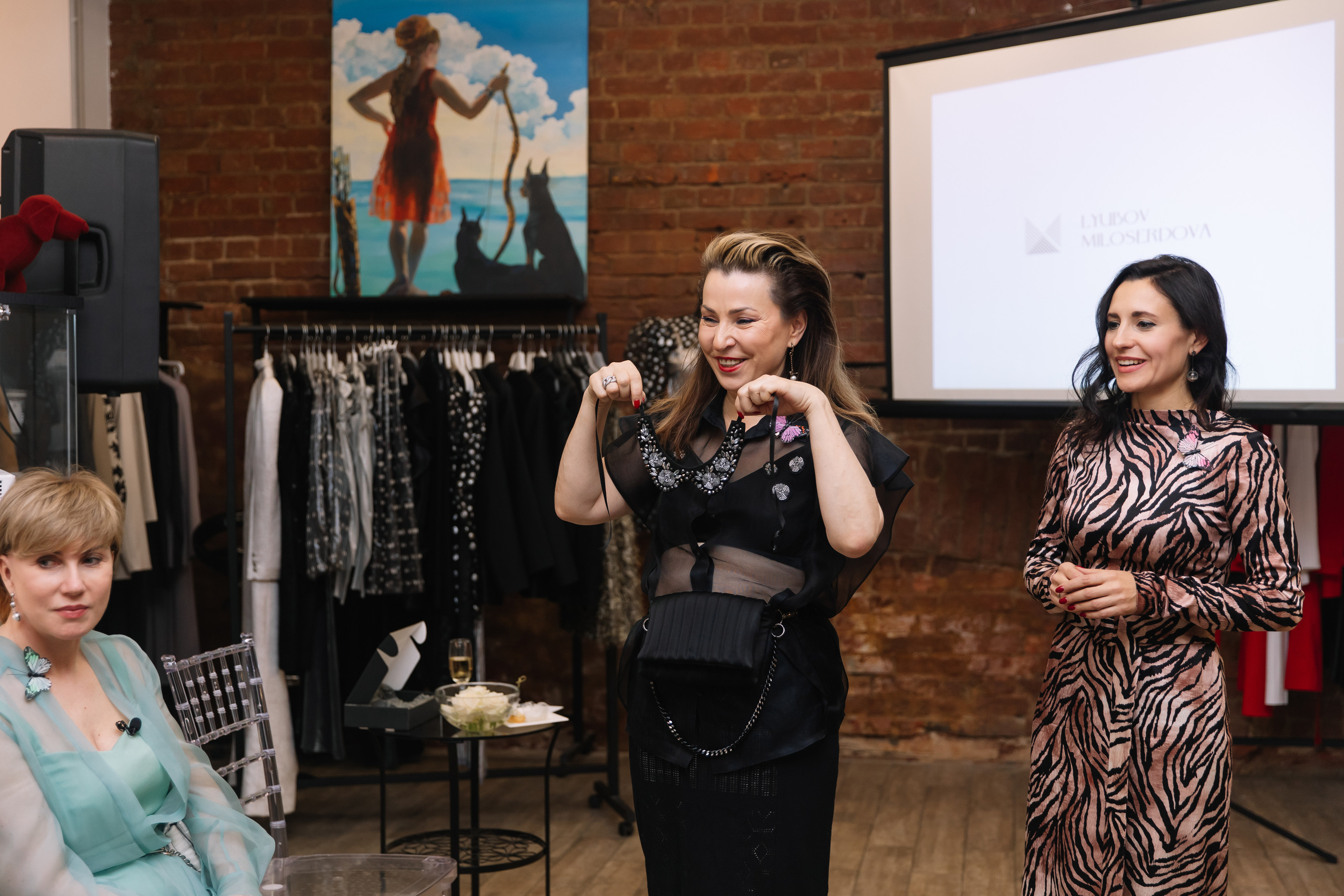 Показ коллекции Любови Милосердовой. Фотограф Москва Мария Захарова