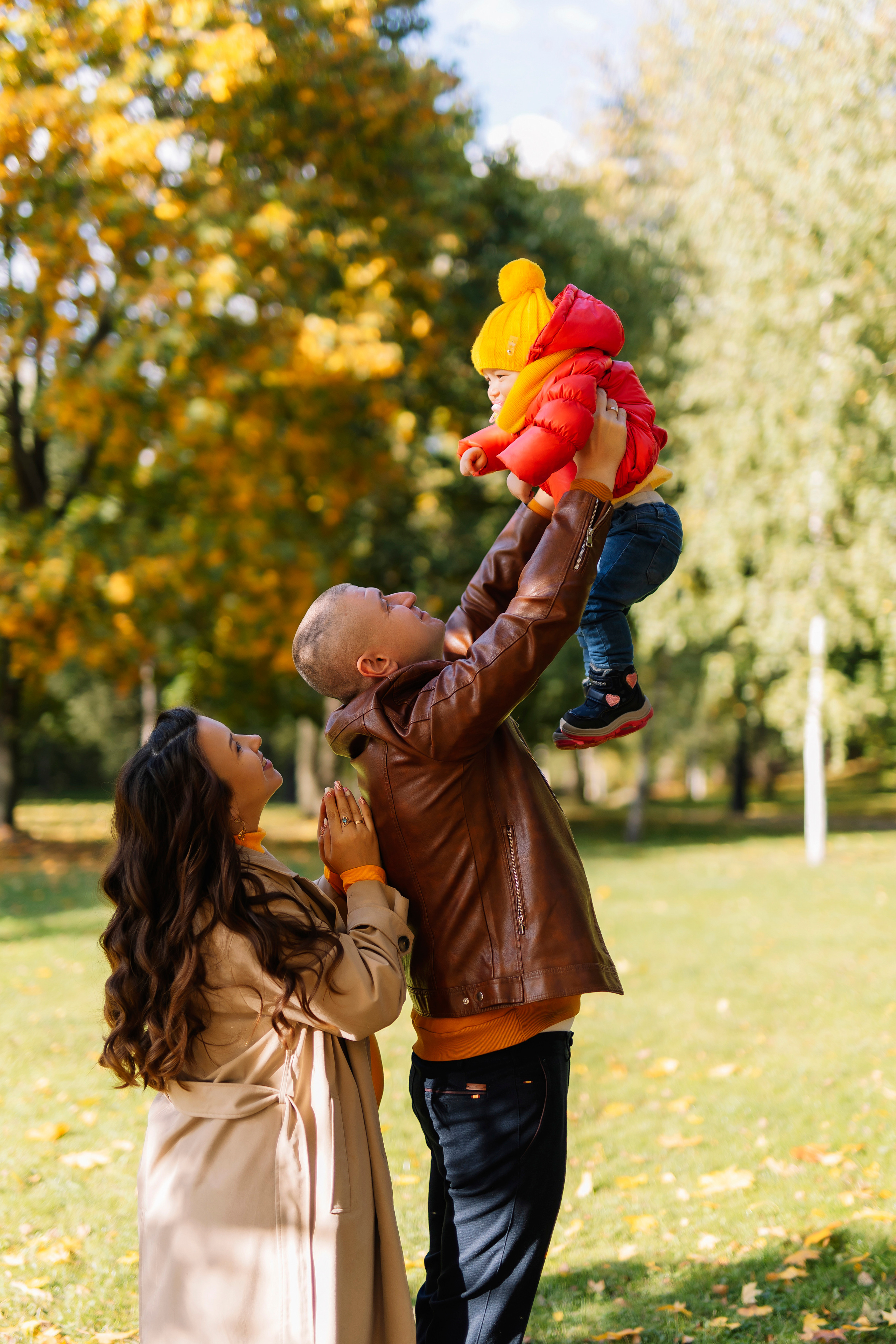Семейная прогулка. Осень. Фотограф Москва Мария Захарова