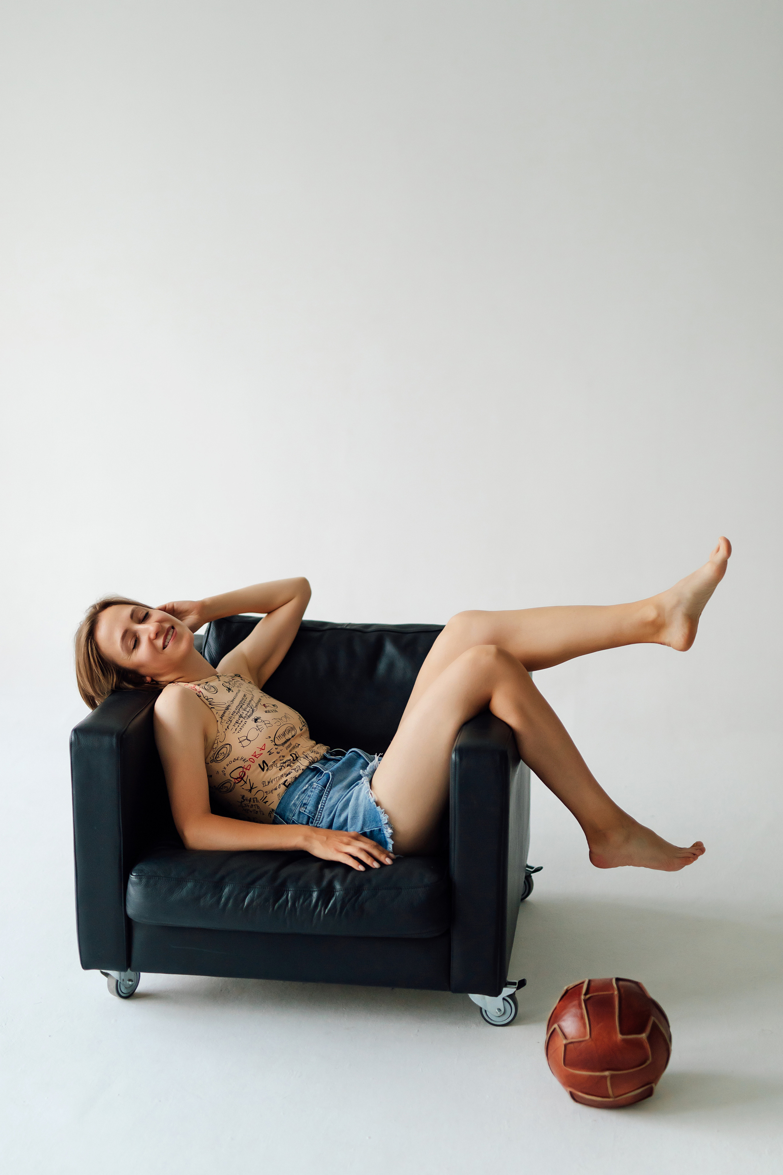 Надя в студии. Фотограф Москва Мария Захарова