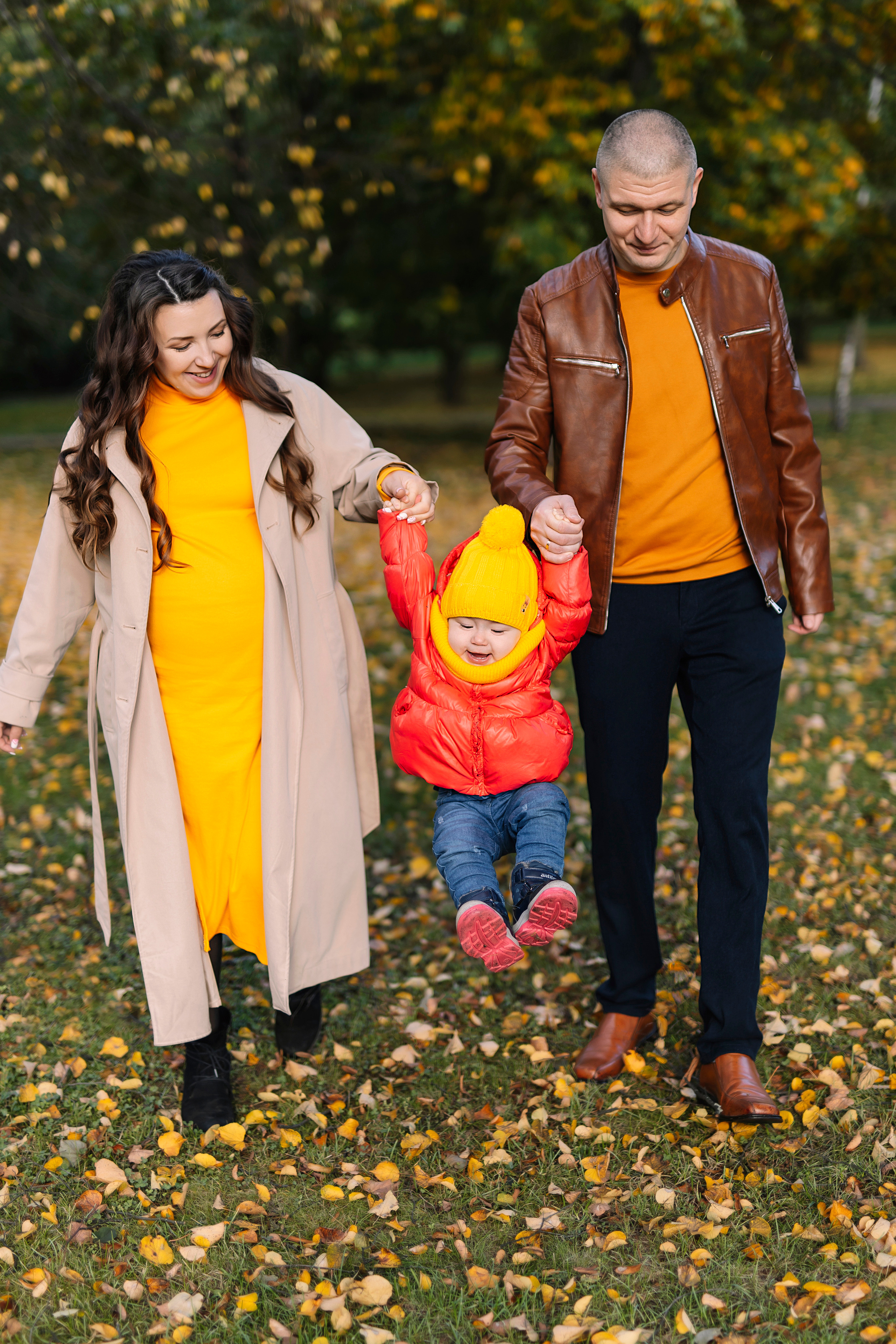 Семейная прогулка. Осень. Фотограф Москва Мария Захарова
