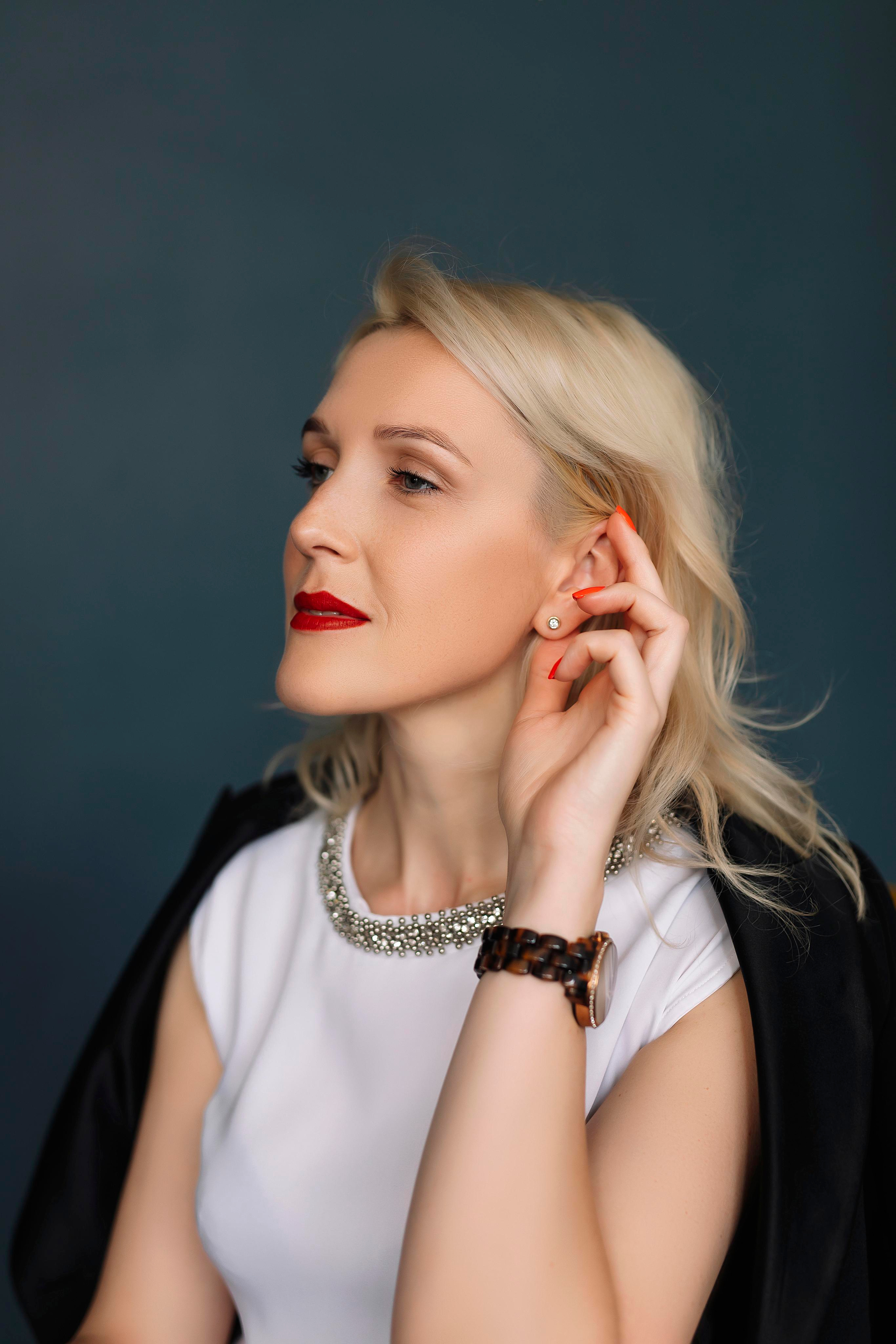 Настя в студии. Фотограф Москва Мария Захарова