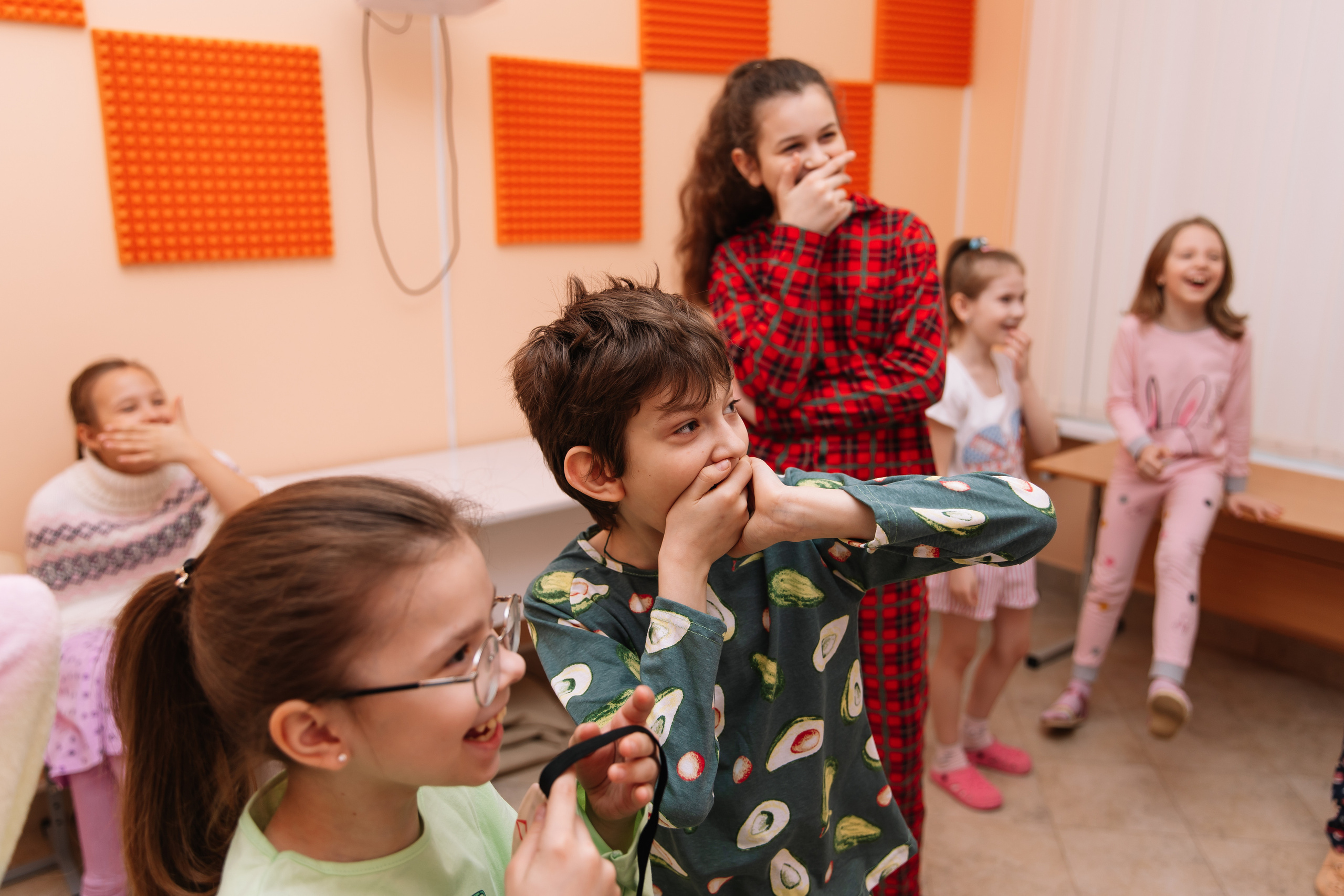 Пижамная вечеринка. Фотограф Москва Мария Захарова