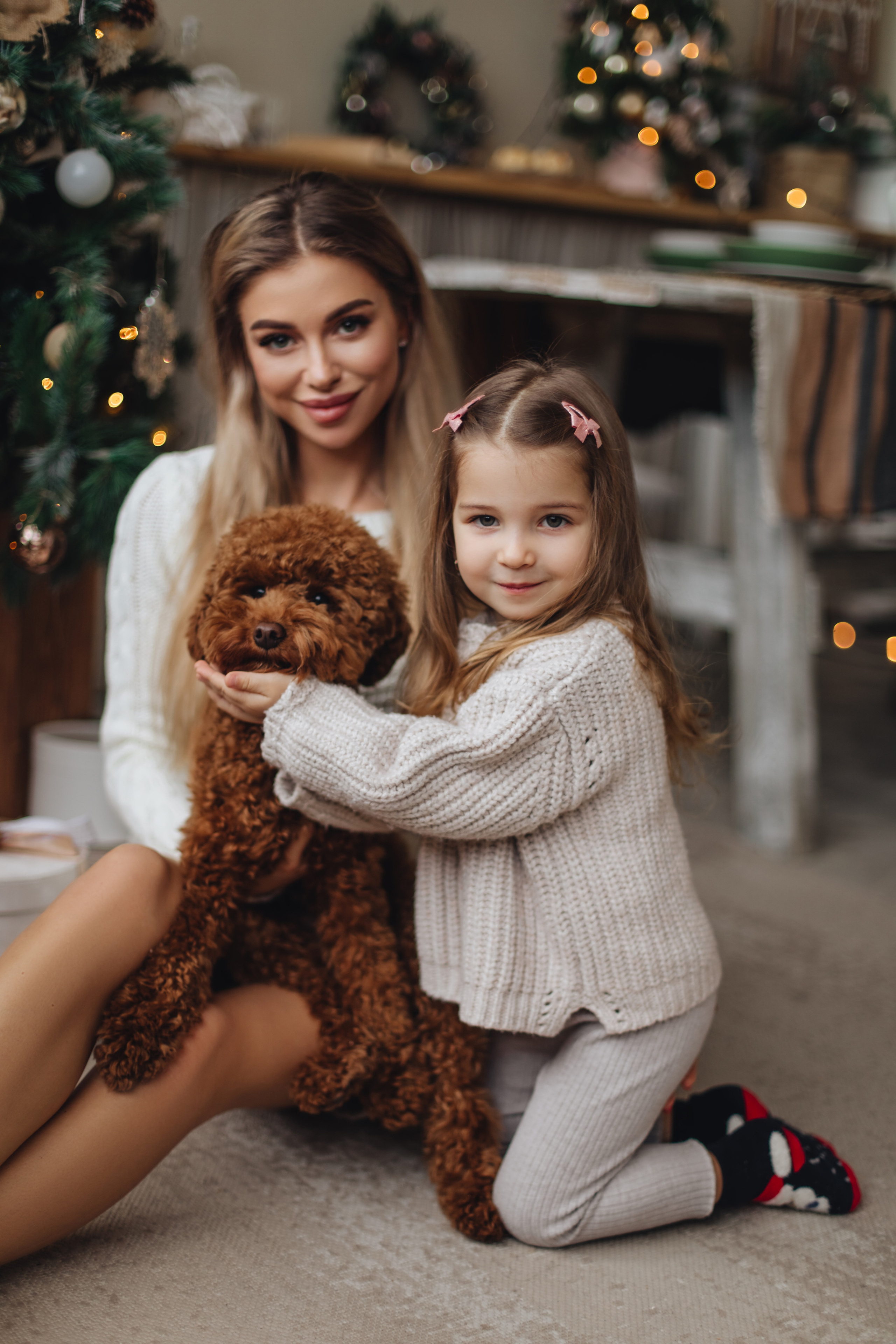 Girls… New Year. NatalieDmi — фотосессия беременности, семейный фотограф, портрет