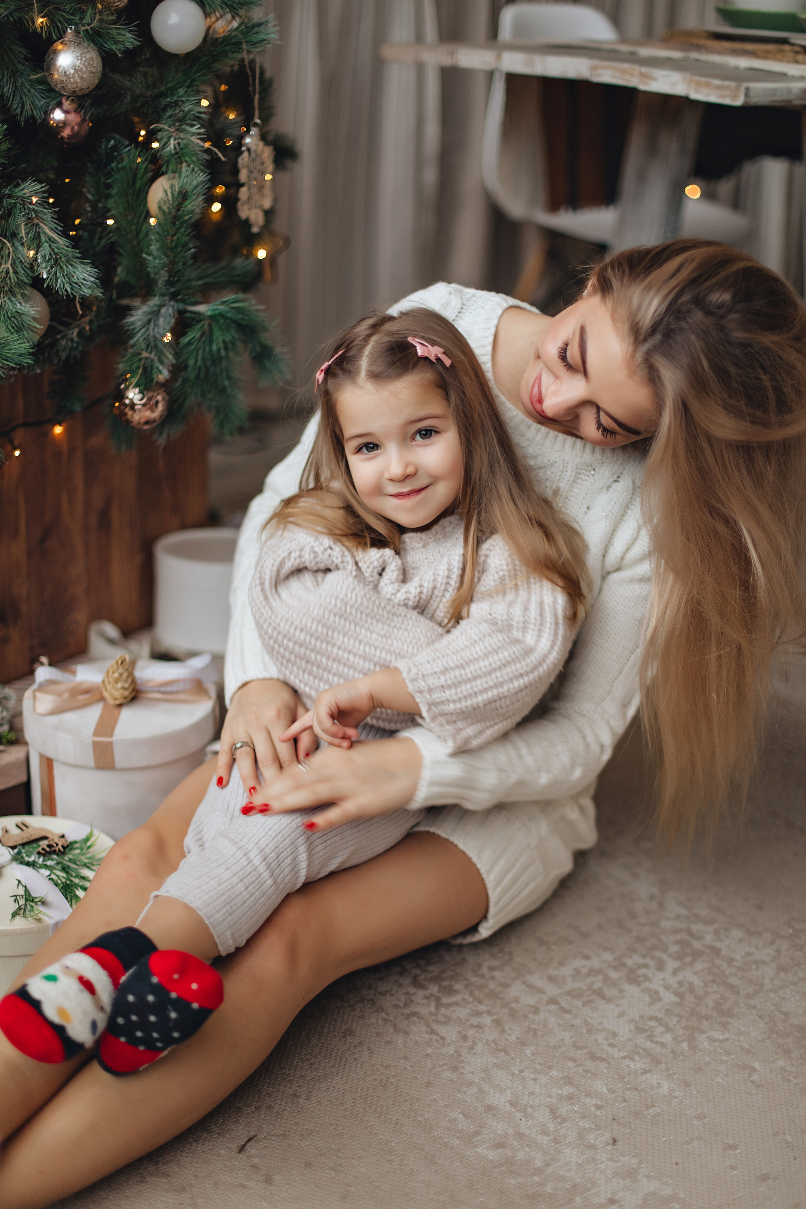 Girls… New Year. NatalieDmi — фотосессия беременности, семейный фотограф, портрет