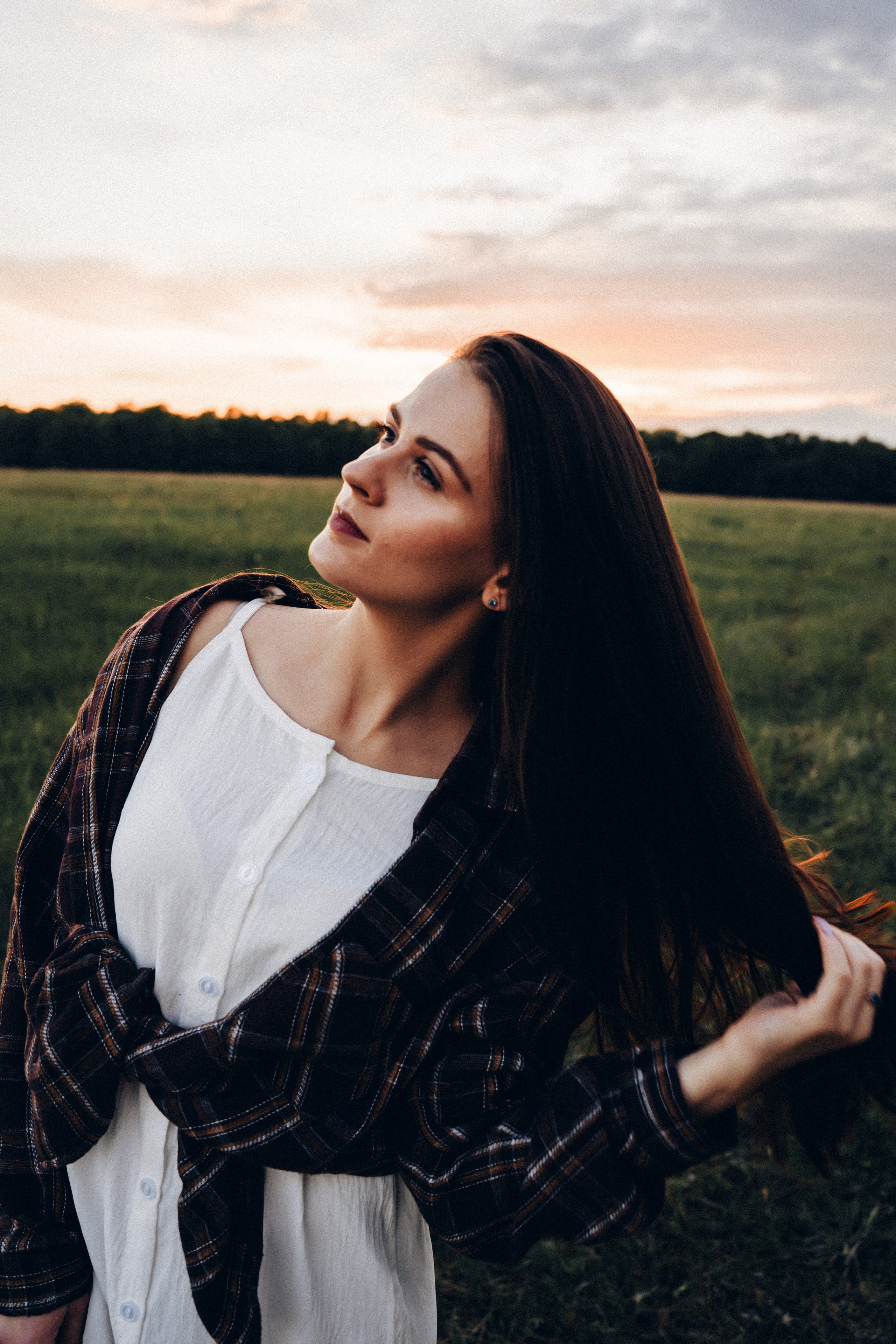 Семейная съемка на закате