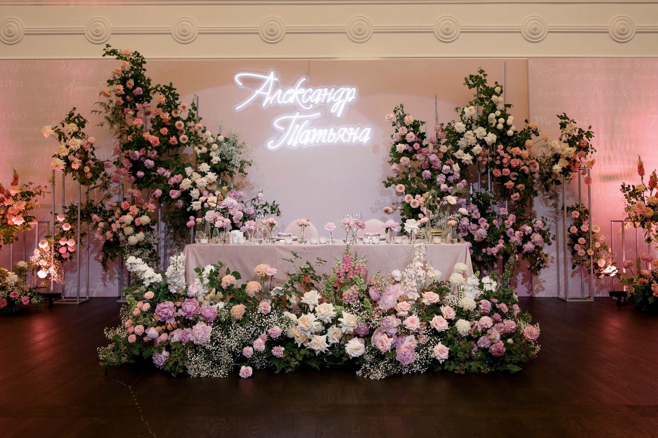 Свадьба в Московском гольф клубе. Kirillova Studio — мастерская декора и событий Юли Кирилловой