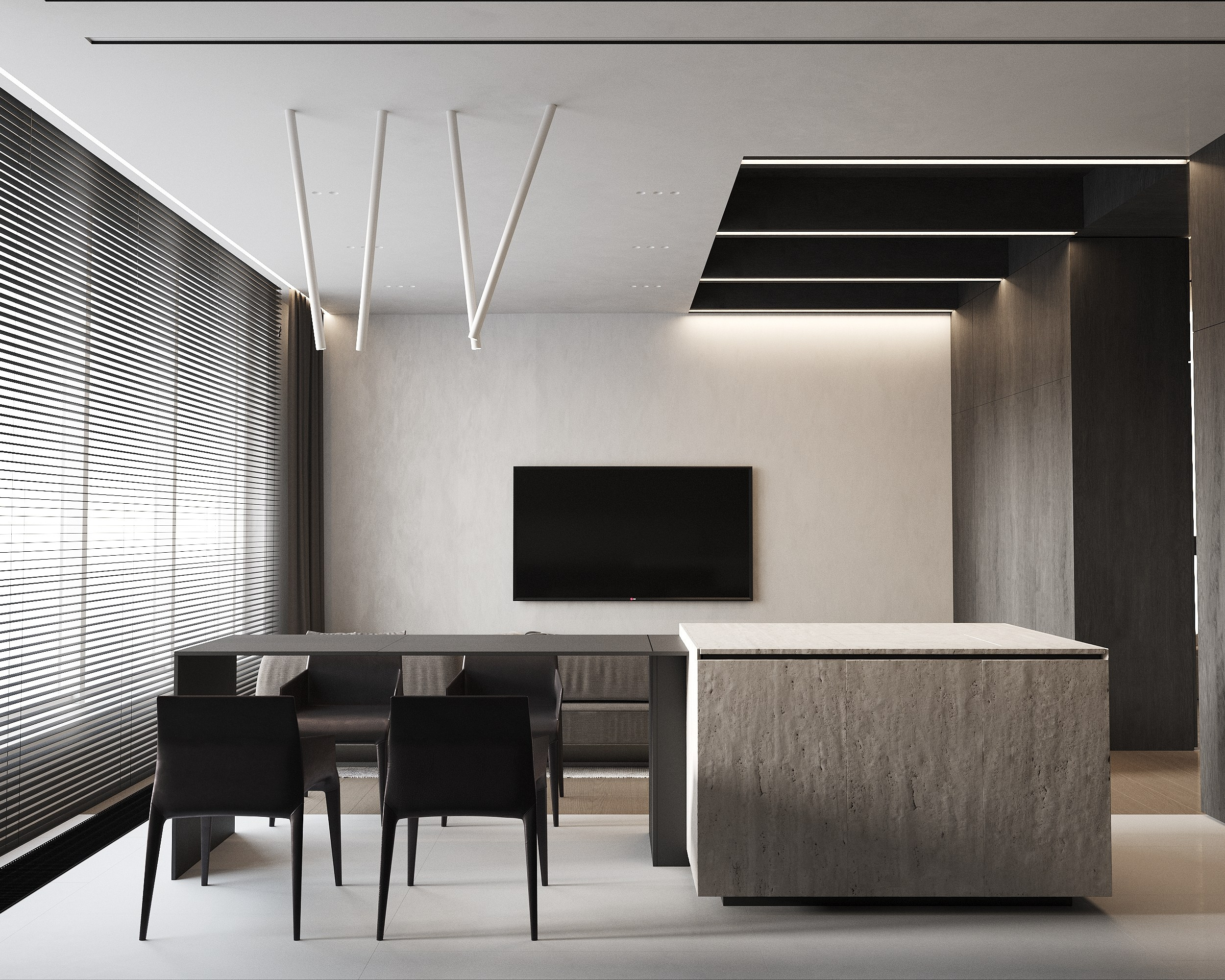KM Residence Prime. Студия дизайна интерьера BERNIDesign