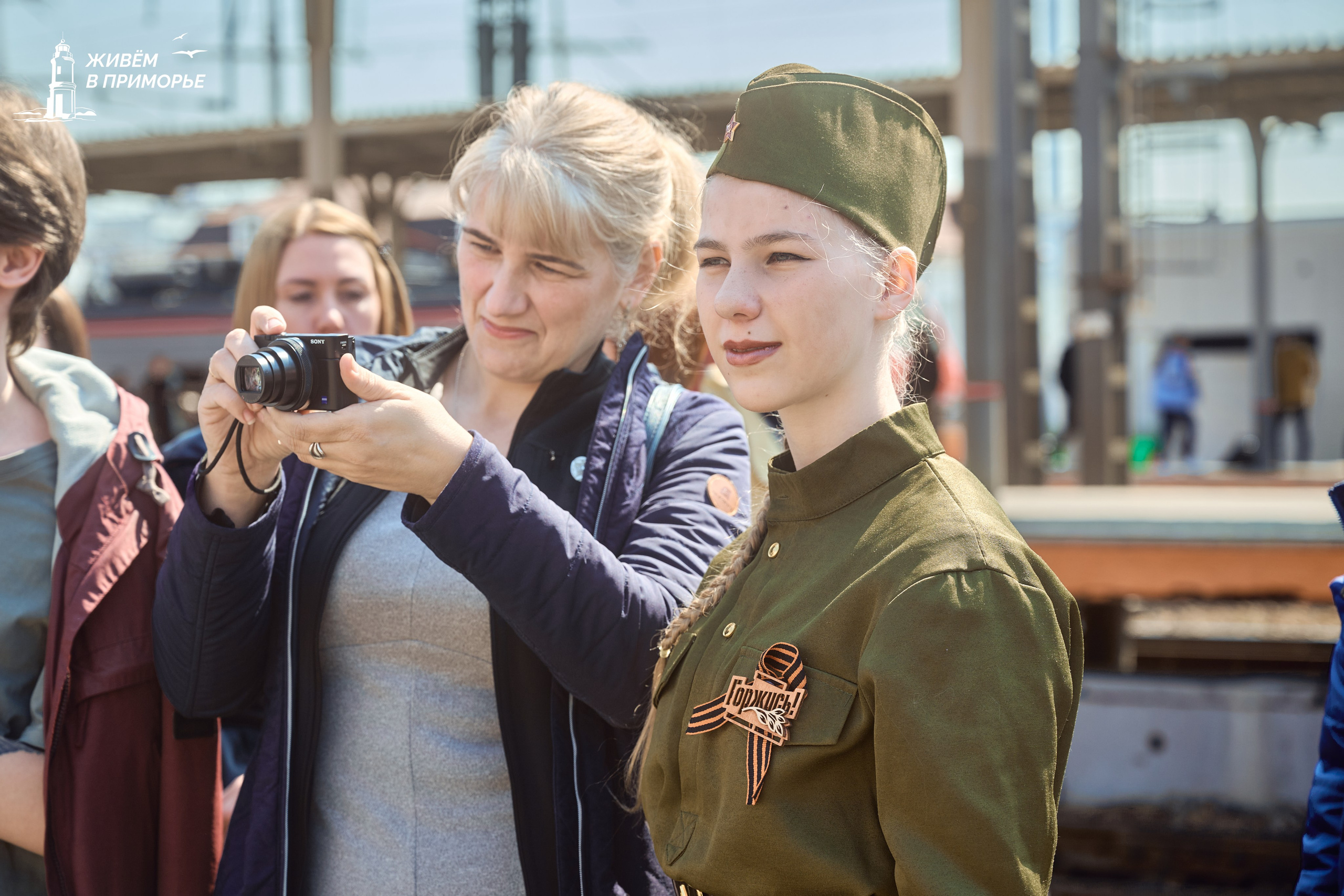 Поезд победы. Профессиональный репортажный фотограф Инесса Иминова