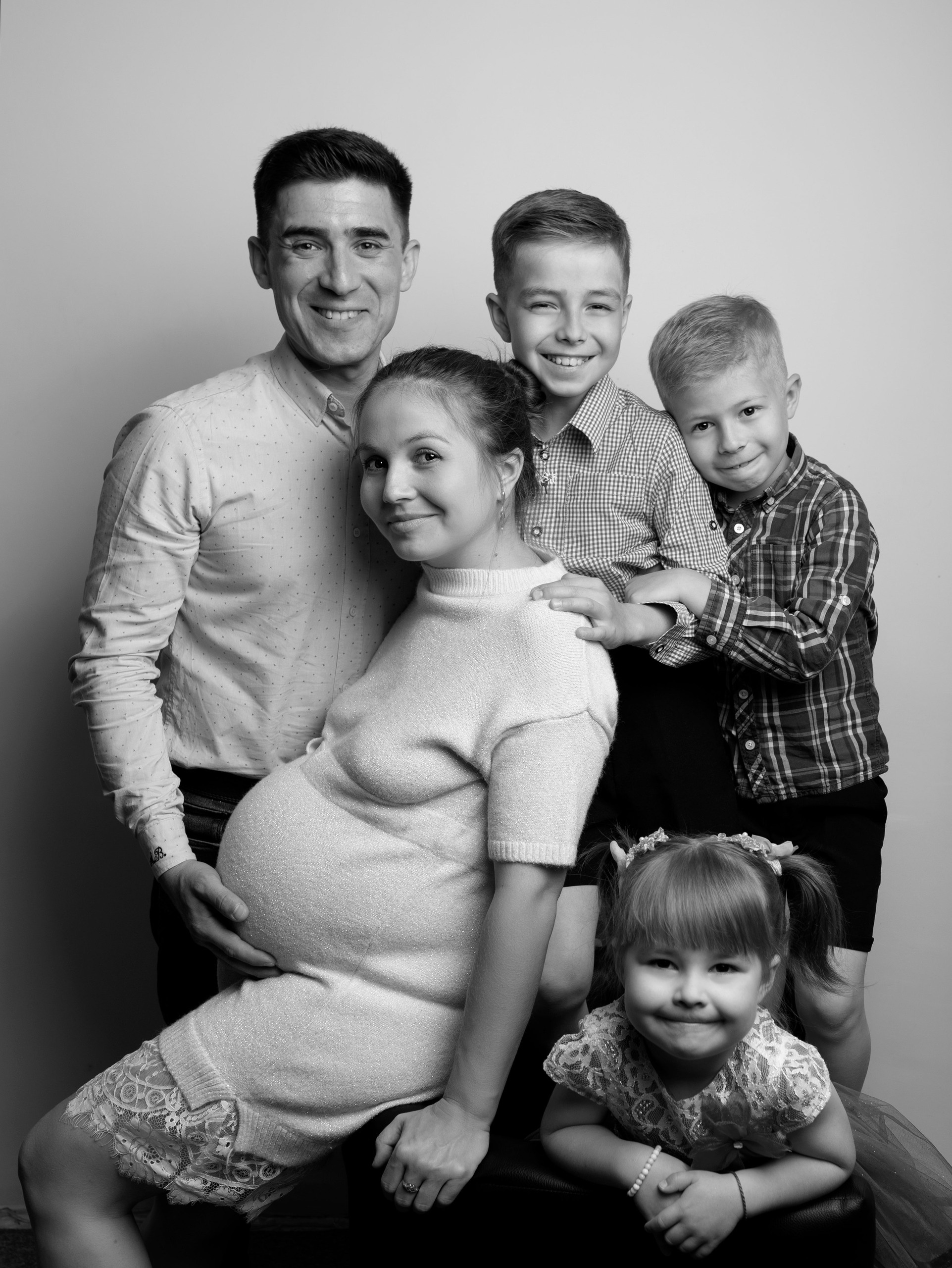 Семейные. Фотограф новорожденных Березники Пермский край Аня Ремянникова