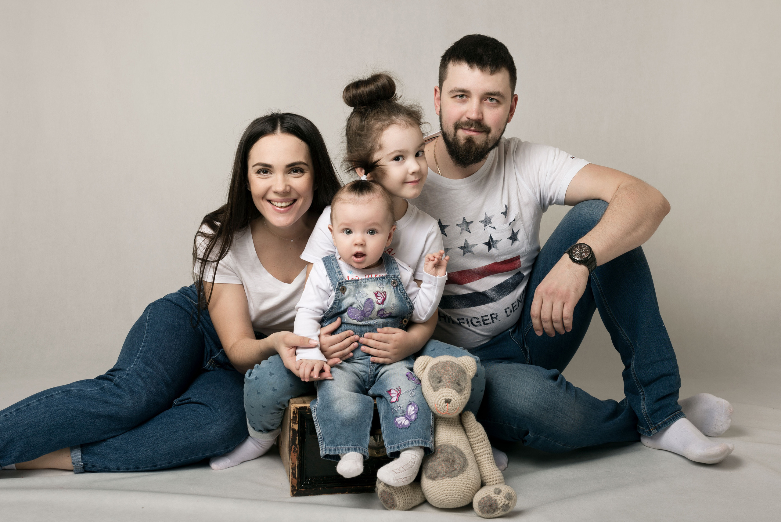 Семейные. Фотограф новорожденных Березники Пермский край Аня Ремянникова