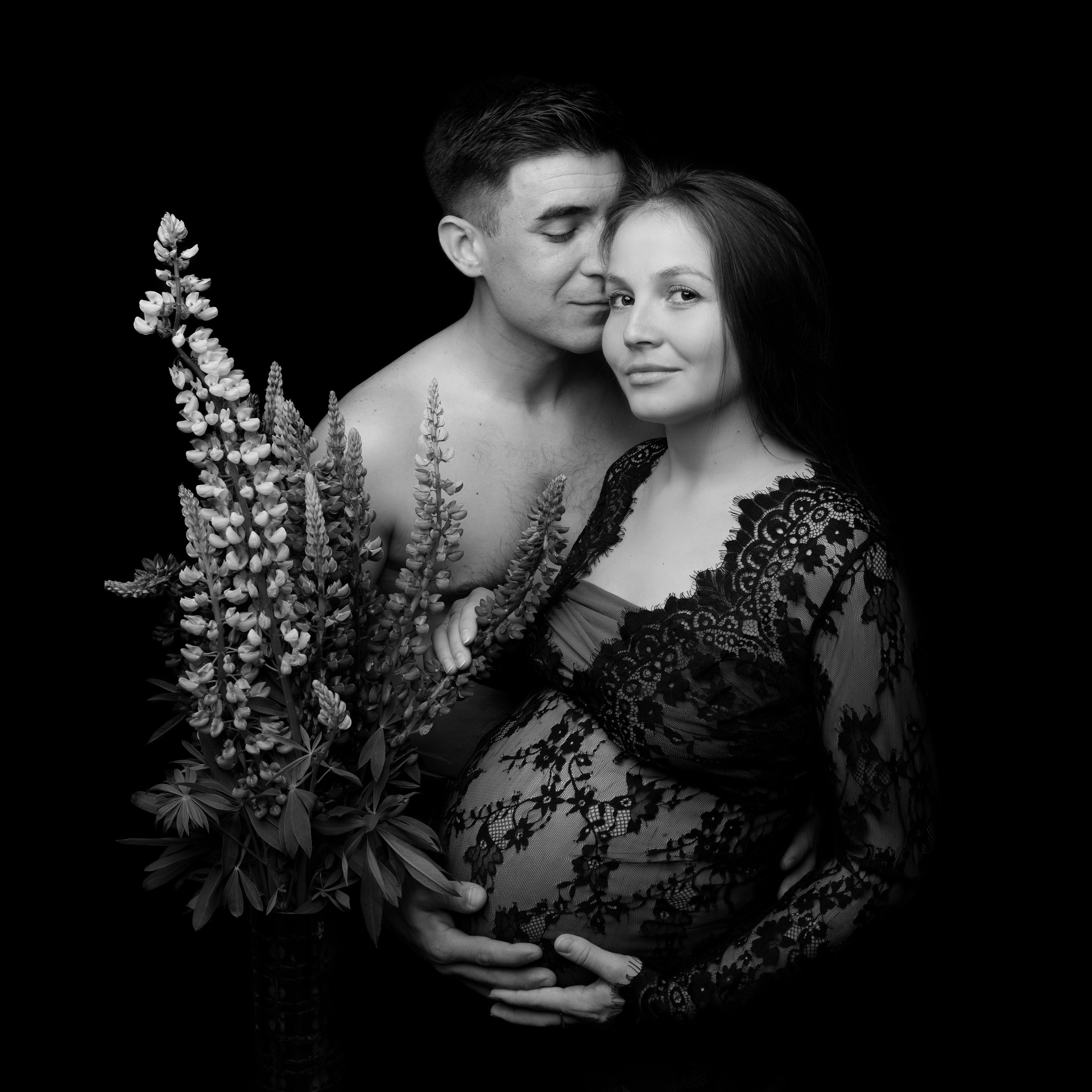 В ожидании. Фотограф новорожденных Березники Пермский край Аня Ремянникова