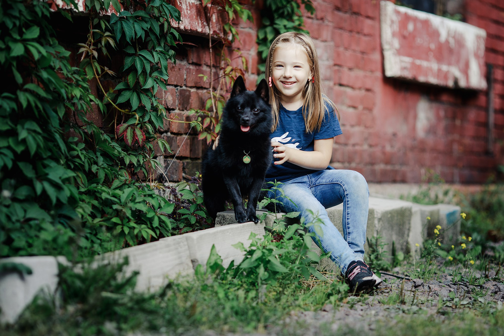 Саша, Маша и шипперке Йети. Фотограф-анималист Mary Mart — Москва, Питер