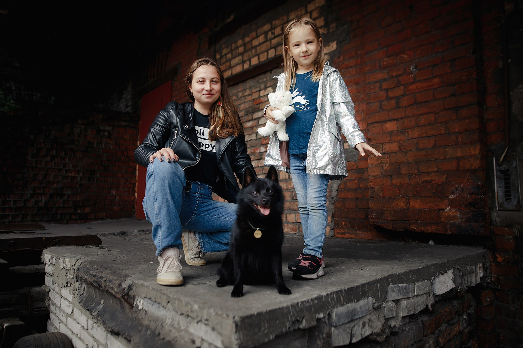 Саша, Маша и шипперке Йети. Фотограф-анималист Mary Mart — Москва, Питер