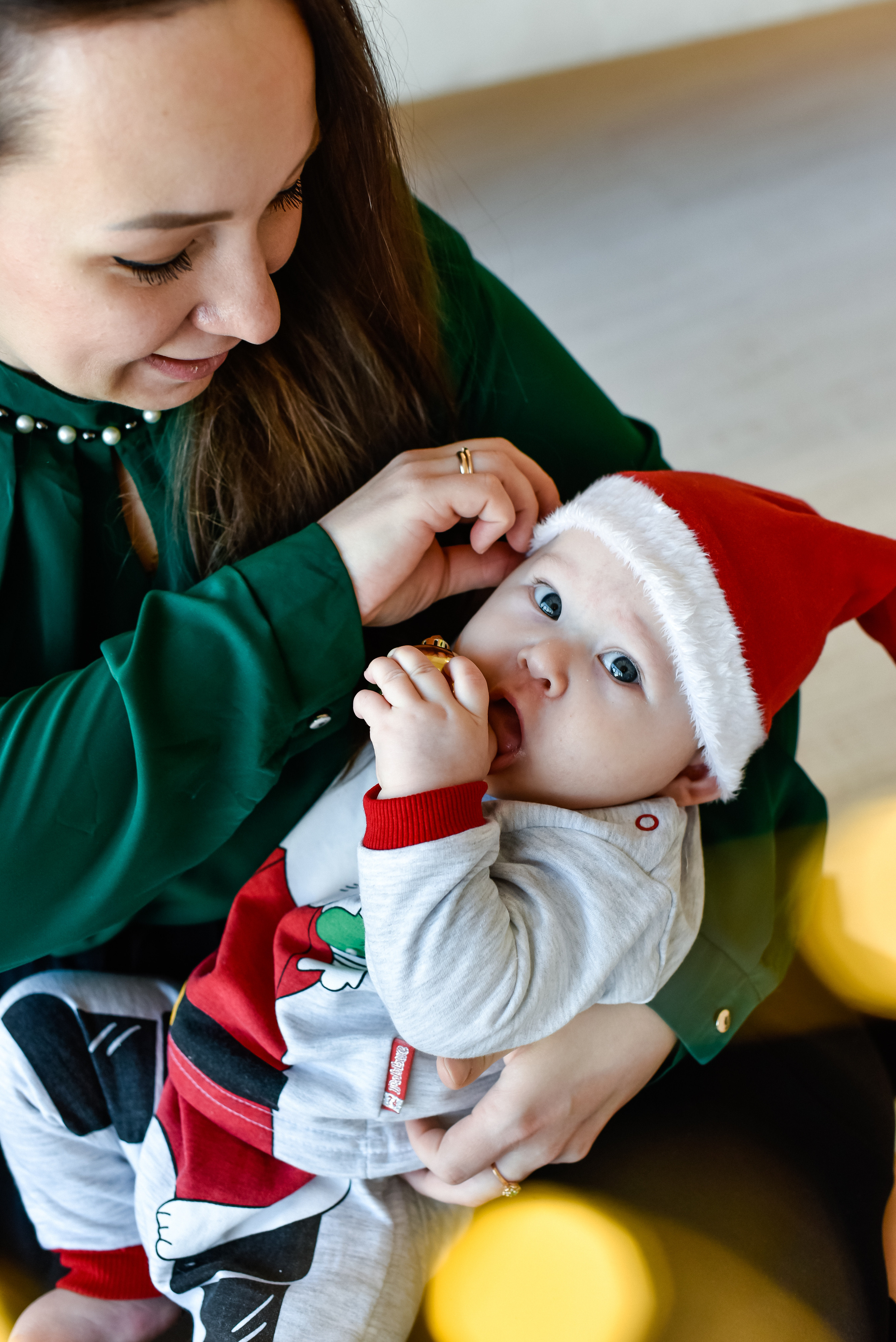 Новогодняя съемка Настя, Максим. Лев
