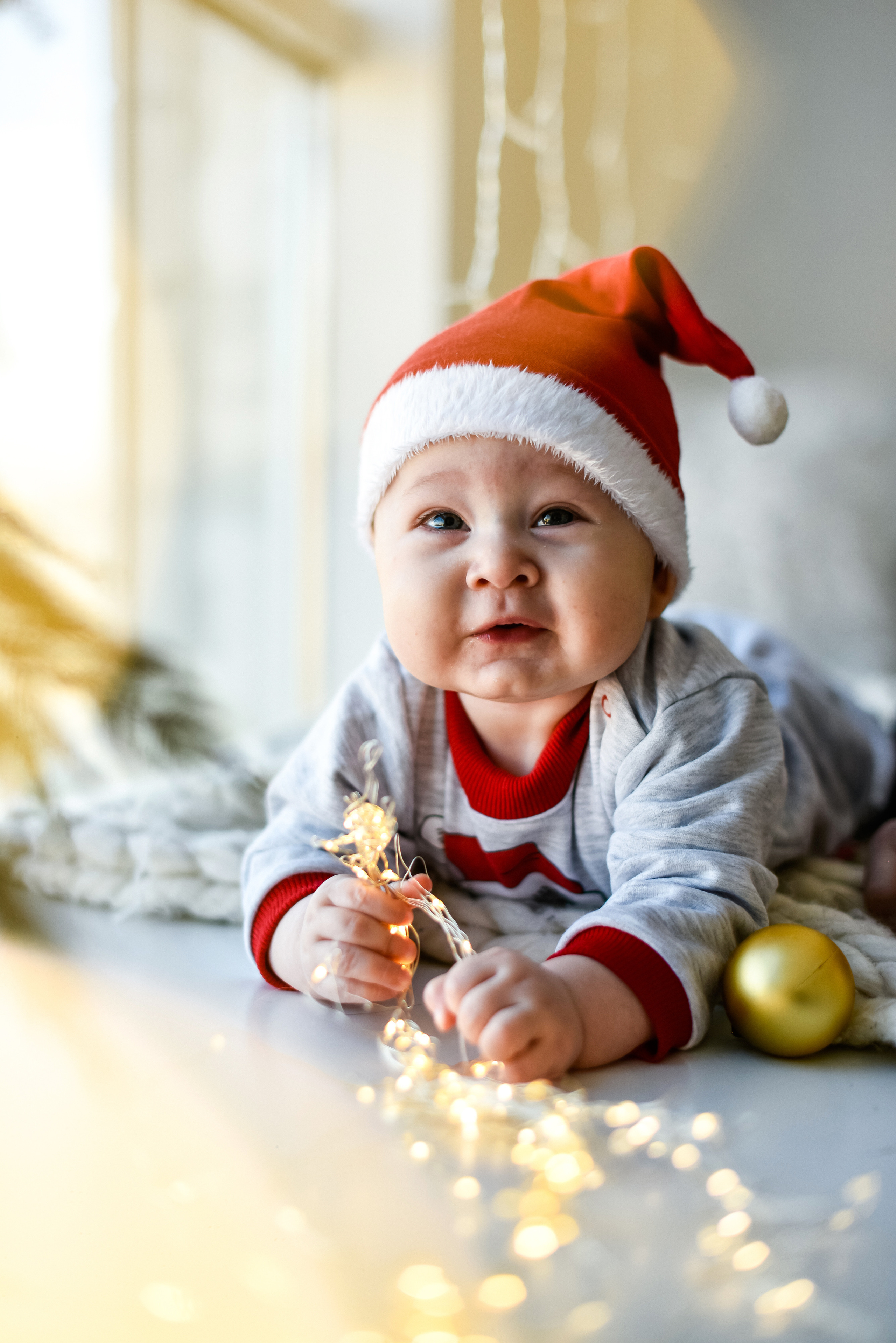 Новогодняя съемка Настя, Максим. Лев