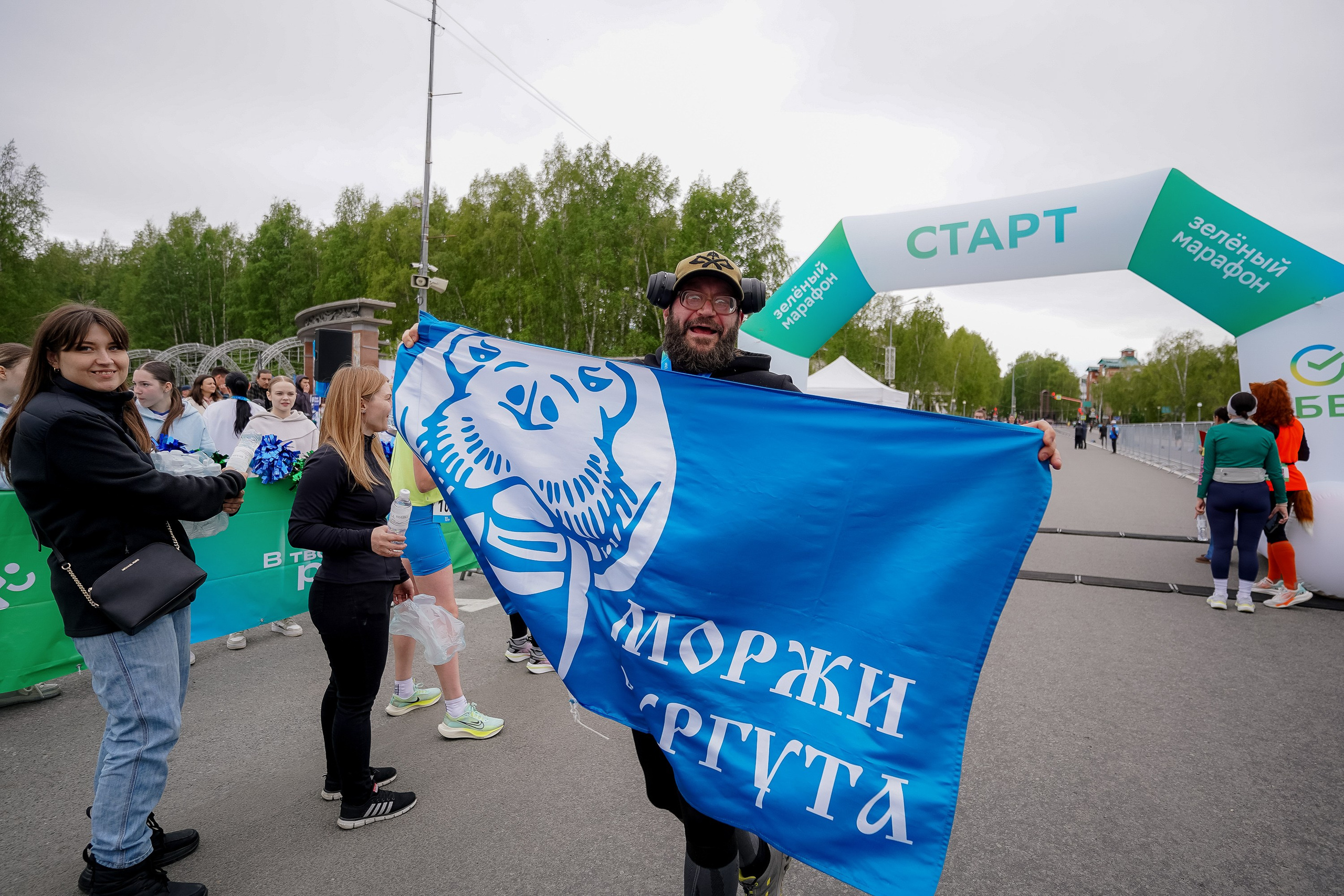 Зеленый Марафон 2026. Ханты-Мансийск. Фотограф Сергей Кошкин. Репортажная и ивент-фотография в Сургуте