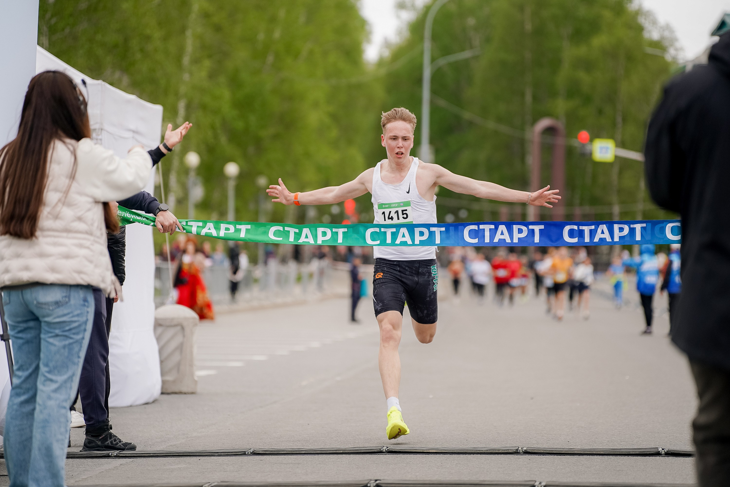 Зеленый Марафон 2026. Ханты-Мансийск. Фотограф Сергей Кошкин. Репортажная и ивент-фотография в Сургуте