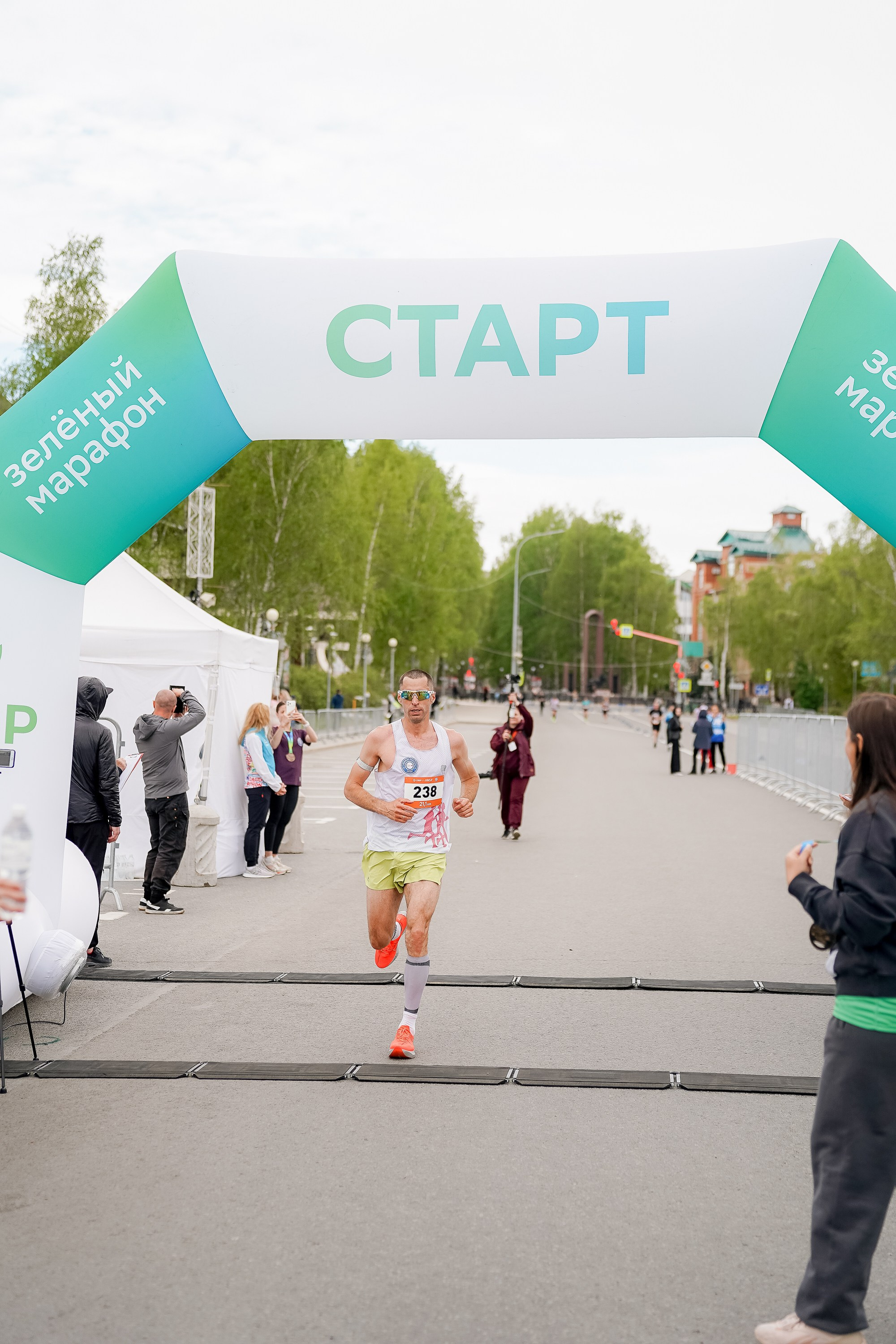 Зеленый Марафон 2026. Ханты-Мансийск. Фотограф Сергей Кошкин. Репортажная и ивент-фотография в Сургуте