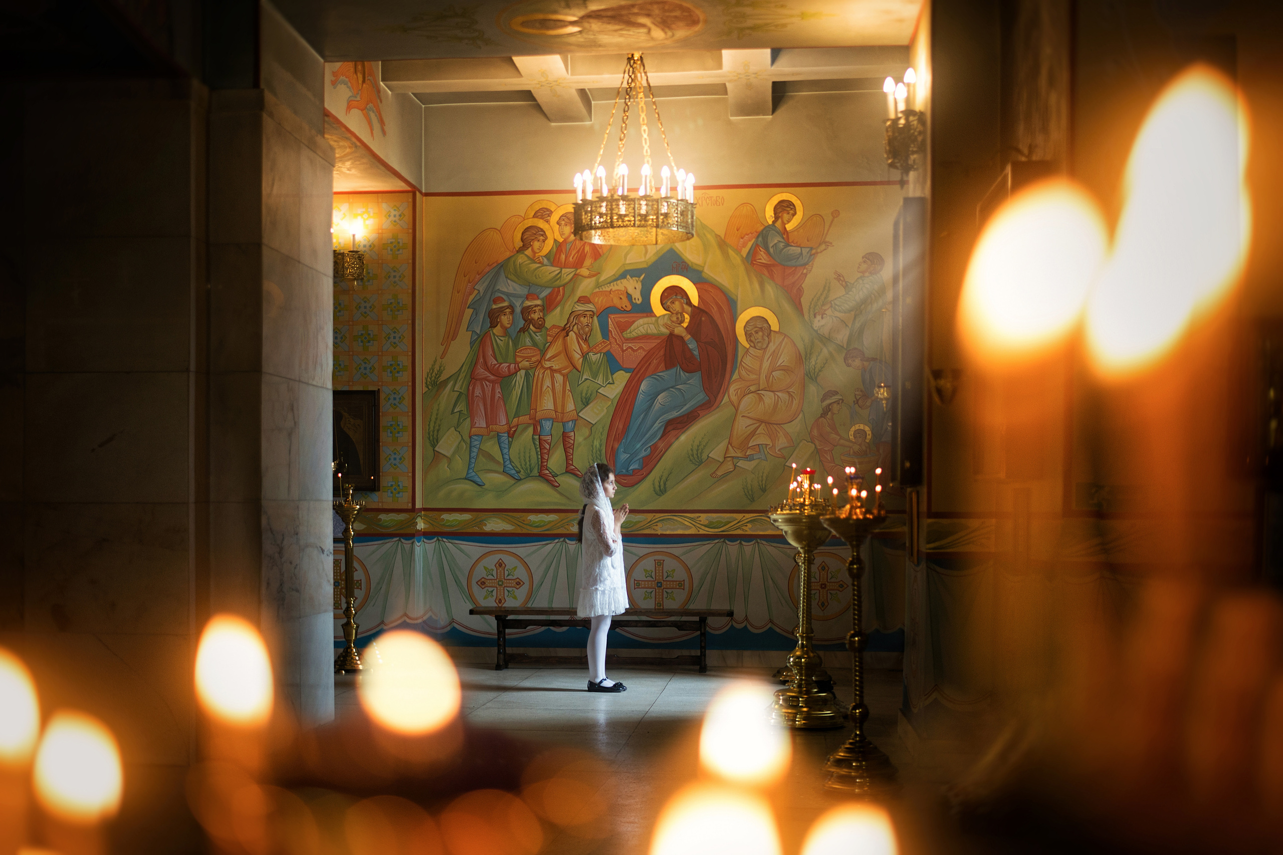 Таинство Крещения. Детский фотограф Краснодар Евгения Сильченко