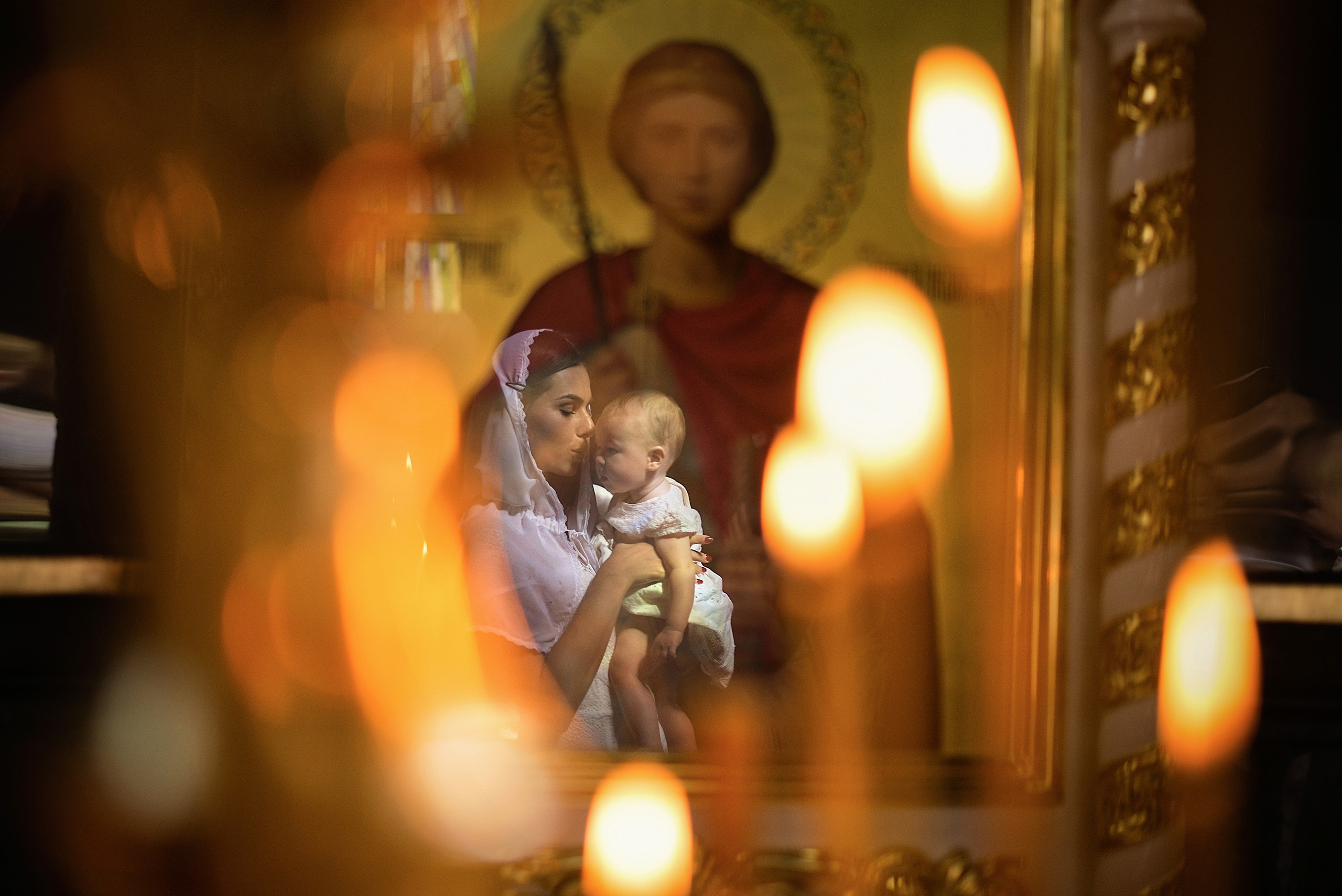 Таинство Крещения. Детский фотограф Краснодар Евгения Сильченко