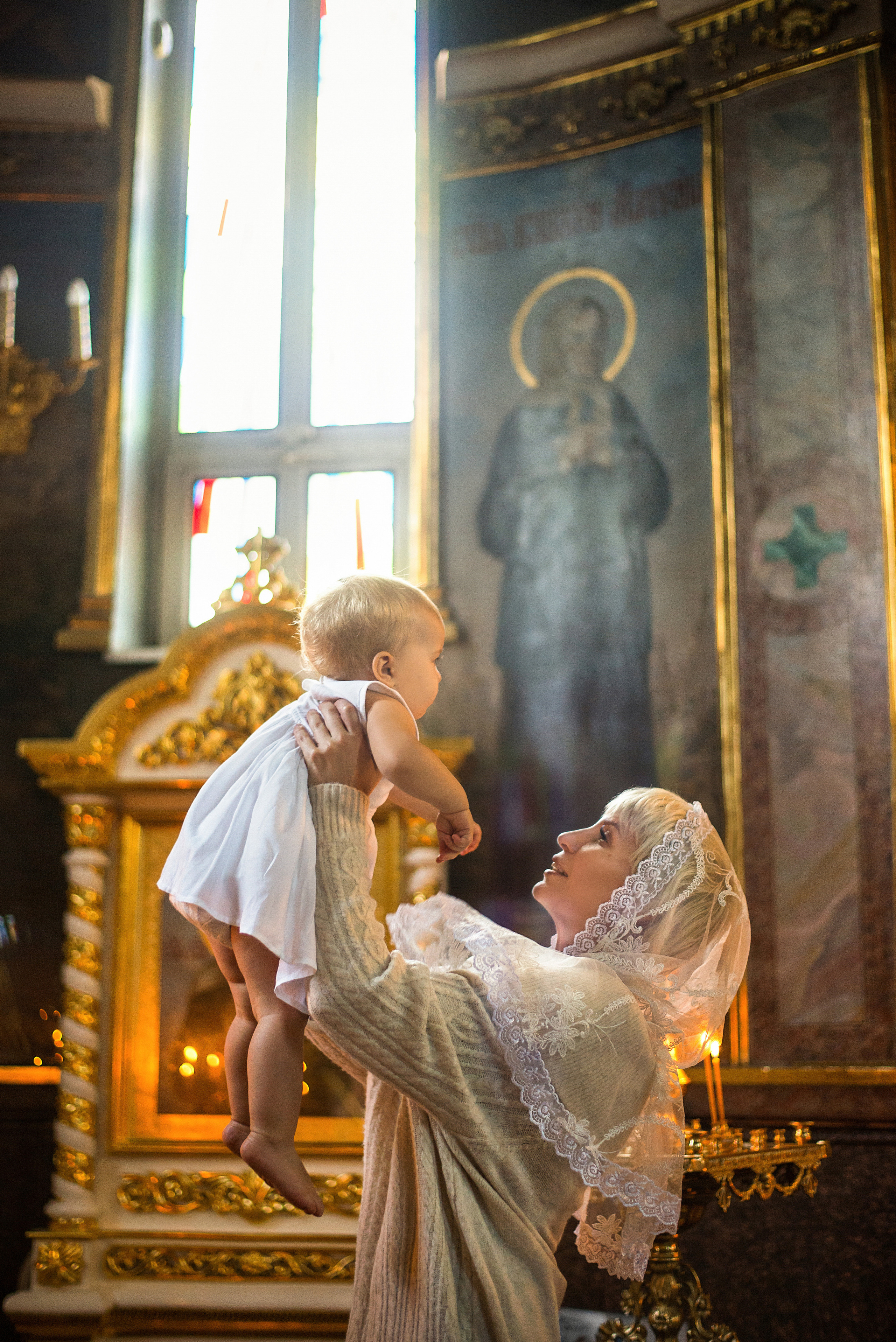 Таинство Крещения. Детский фотограф Краснодар Евгения Сильченко
