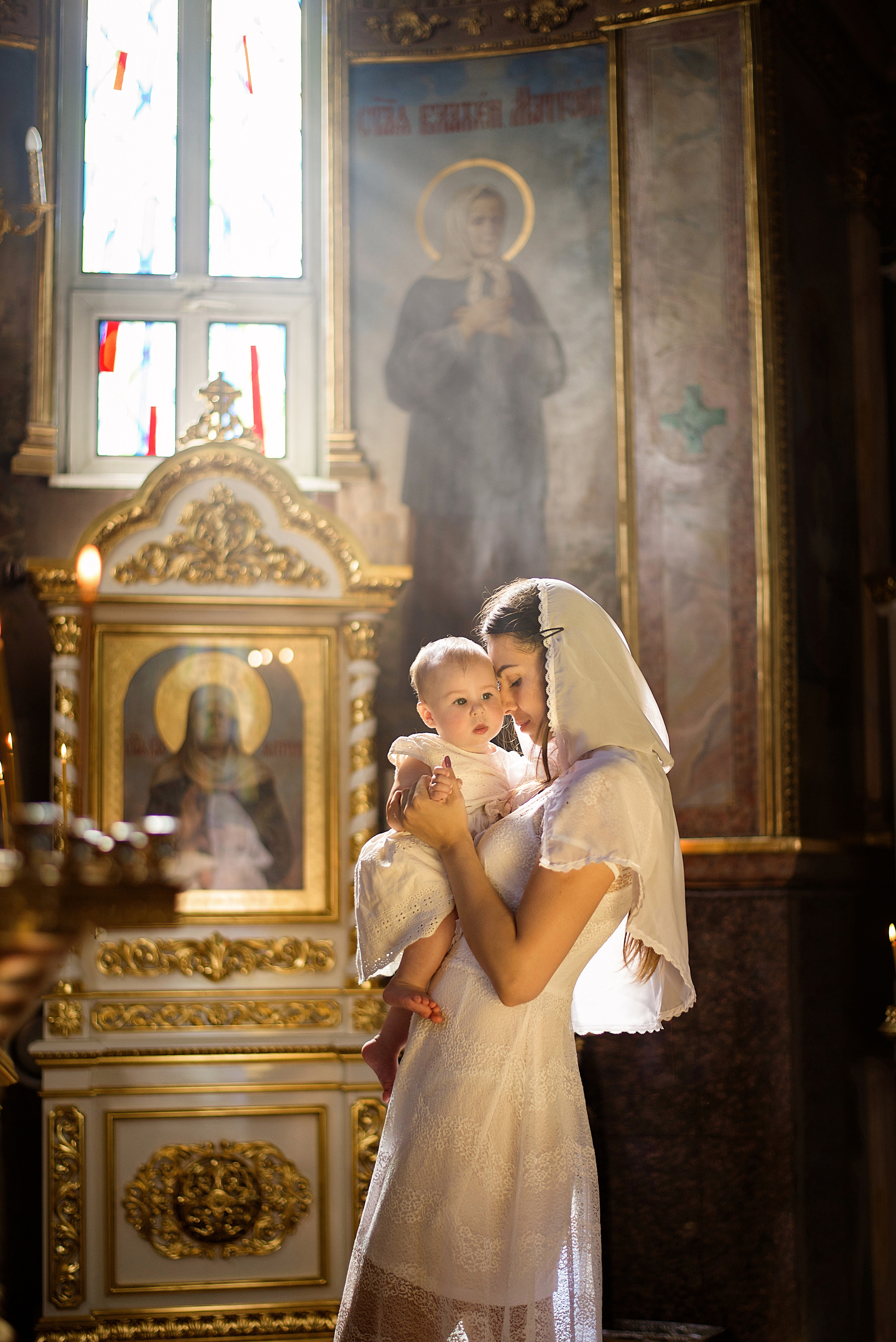 Таинство Крещения. Детский фотограф Краснодар Евгения Сильченко