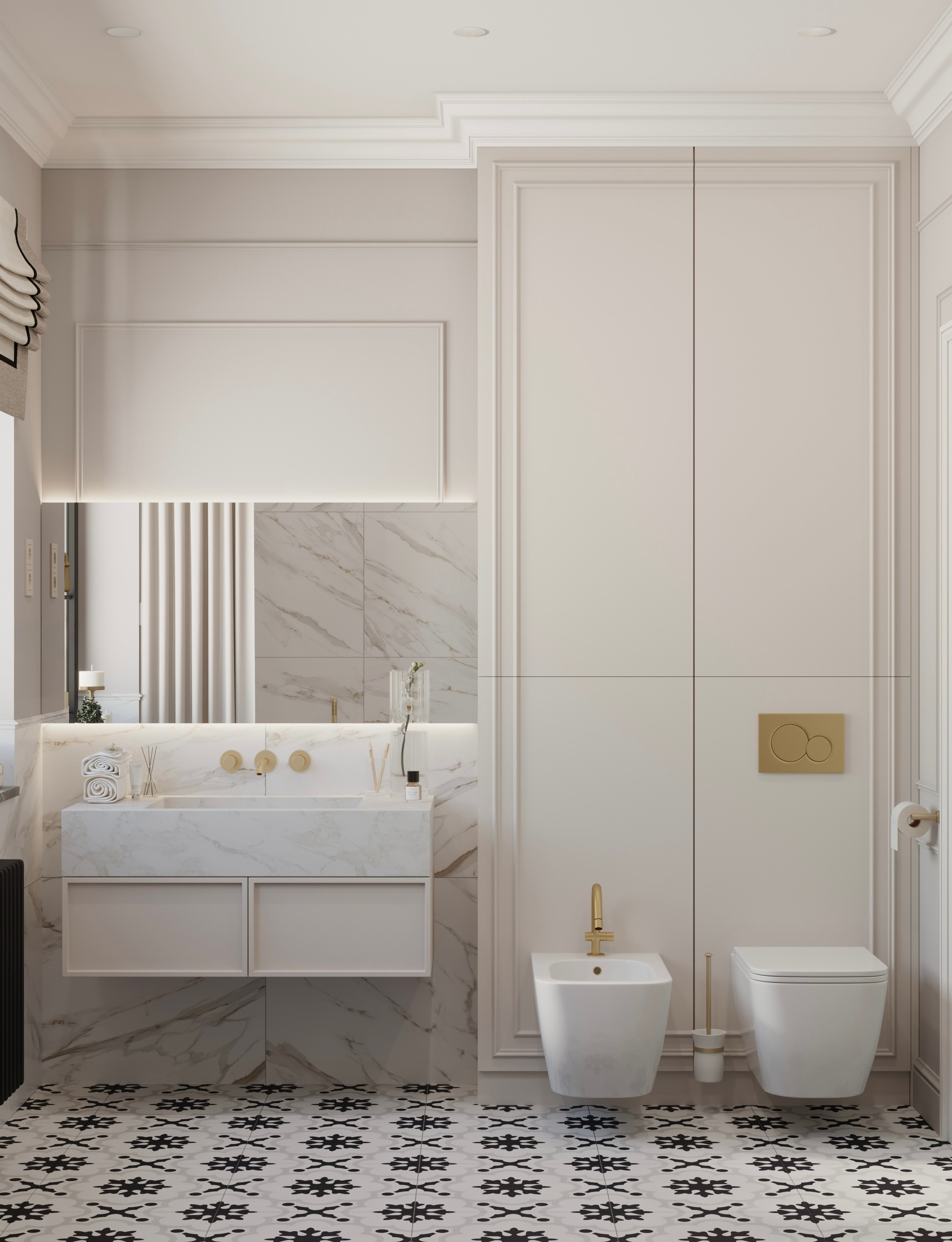 Дом 320 м² для большой семьи в Парижском стиле🤍