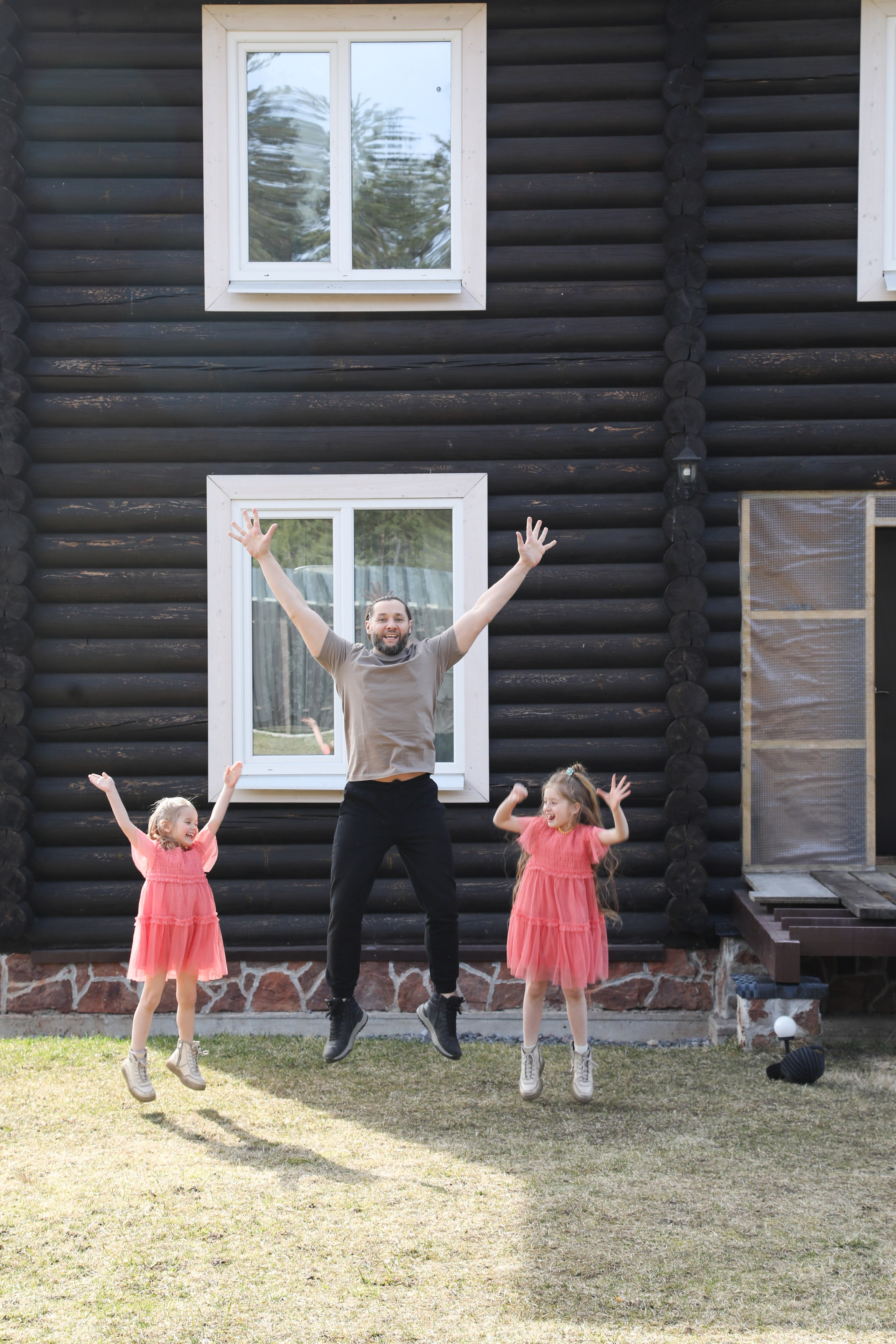 Виктория и Константин с дочками и сыном. Семейный и детский фотограф в Санкт-Петербург. Natalia Fadel