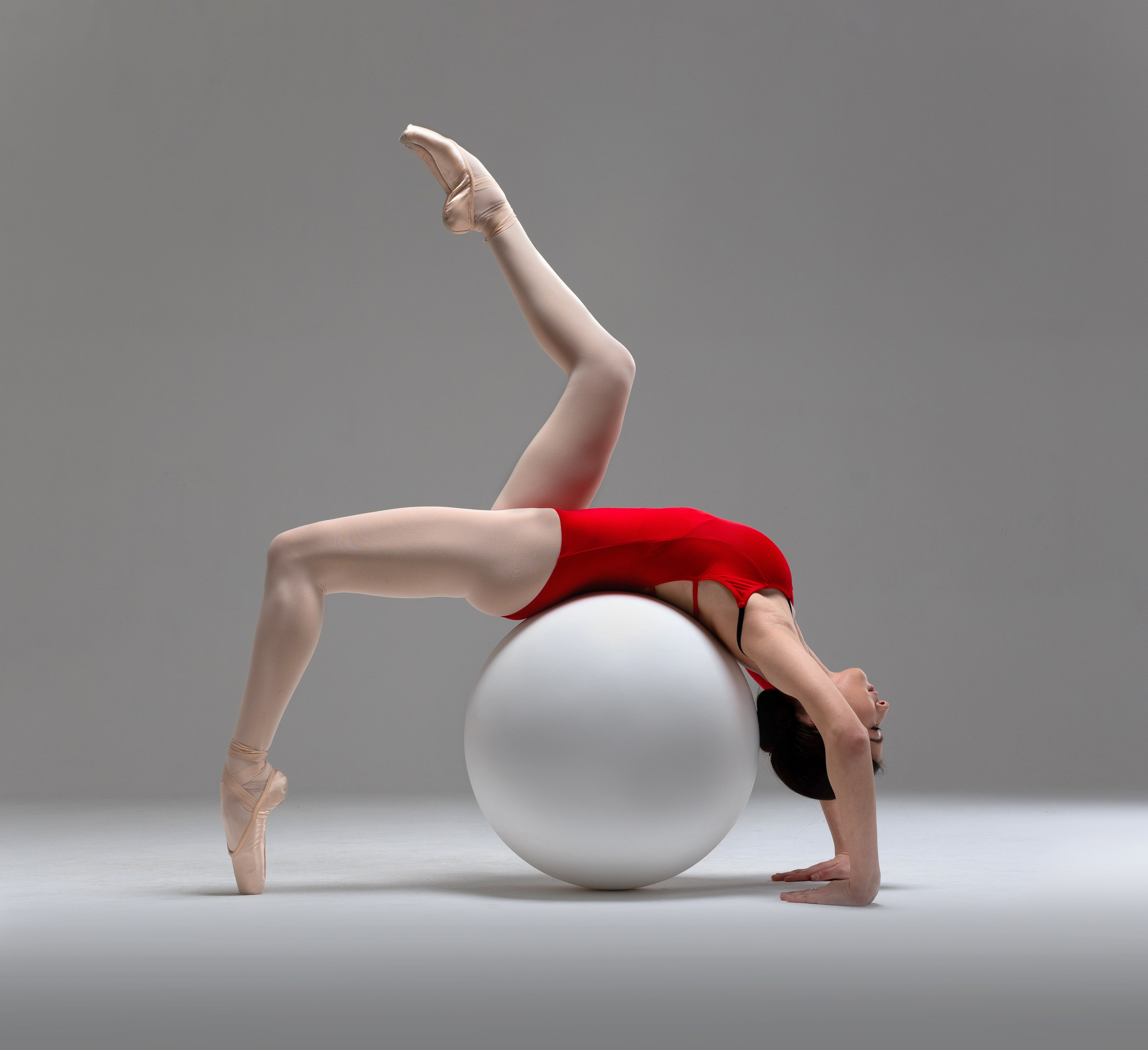 Балетная съёмка на белой циклораме и фонах. Балетный фотограф Алина Ханько — Душа Балета