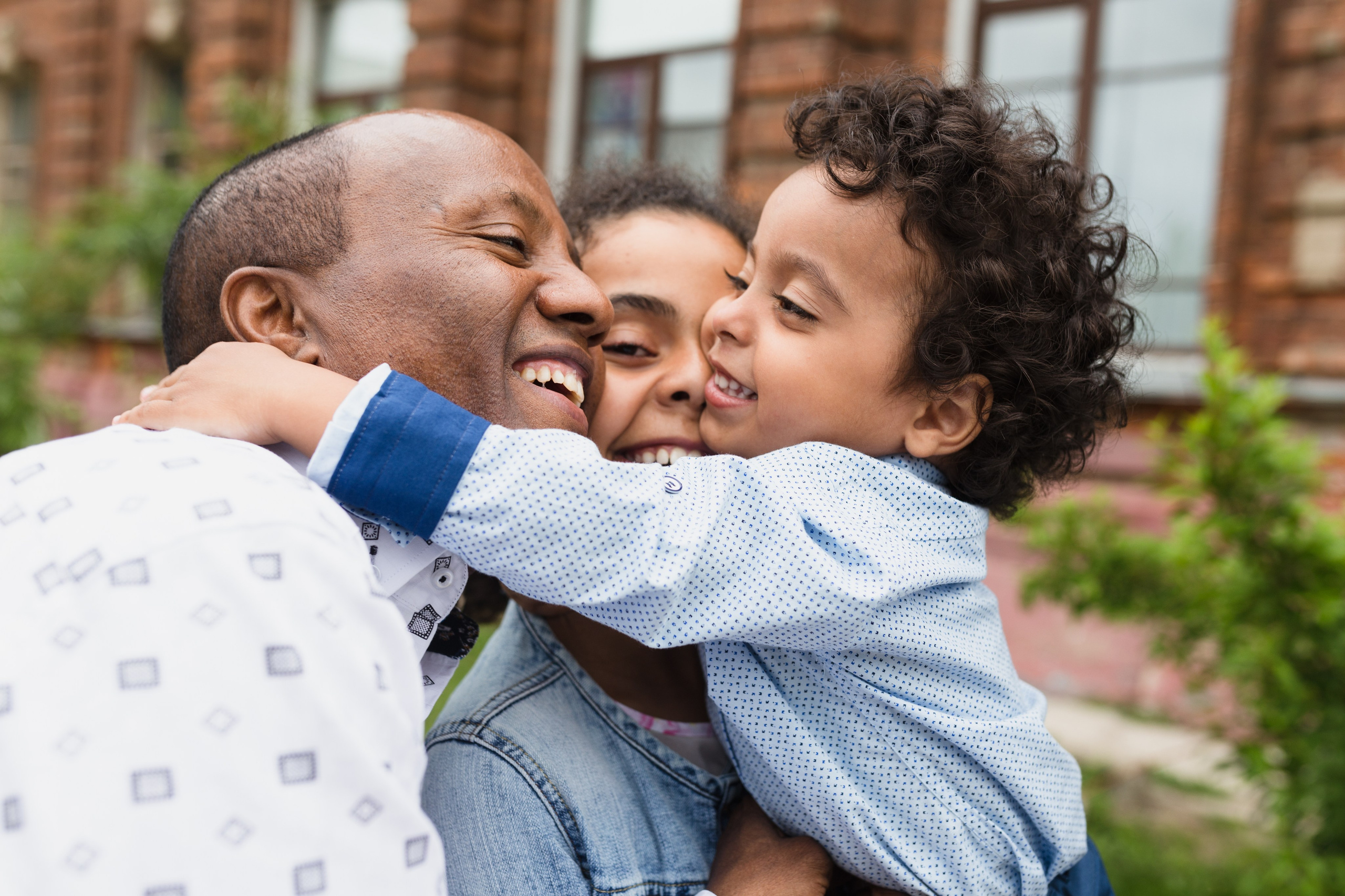 семейная фотосессия на выпускной одной из дочерей