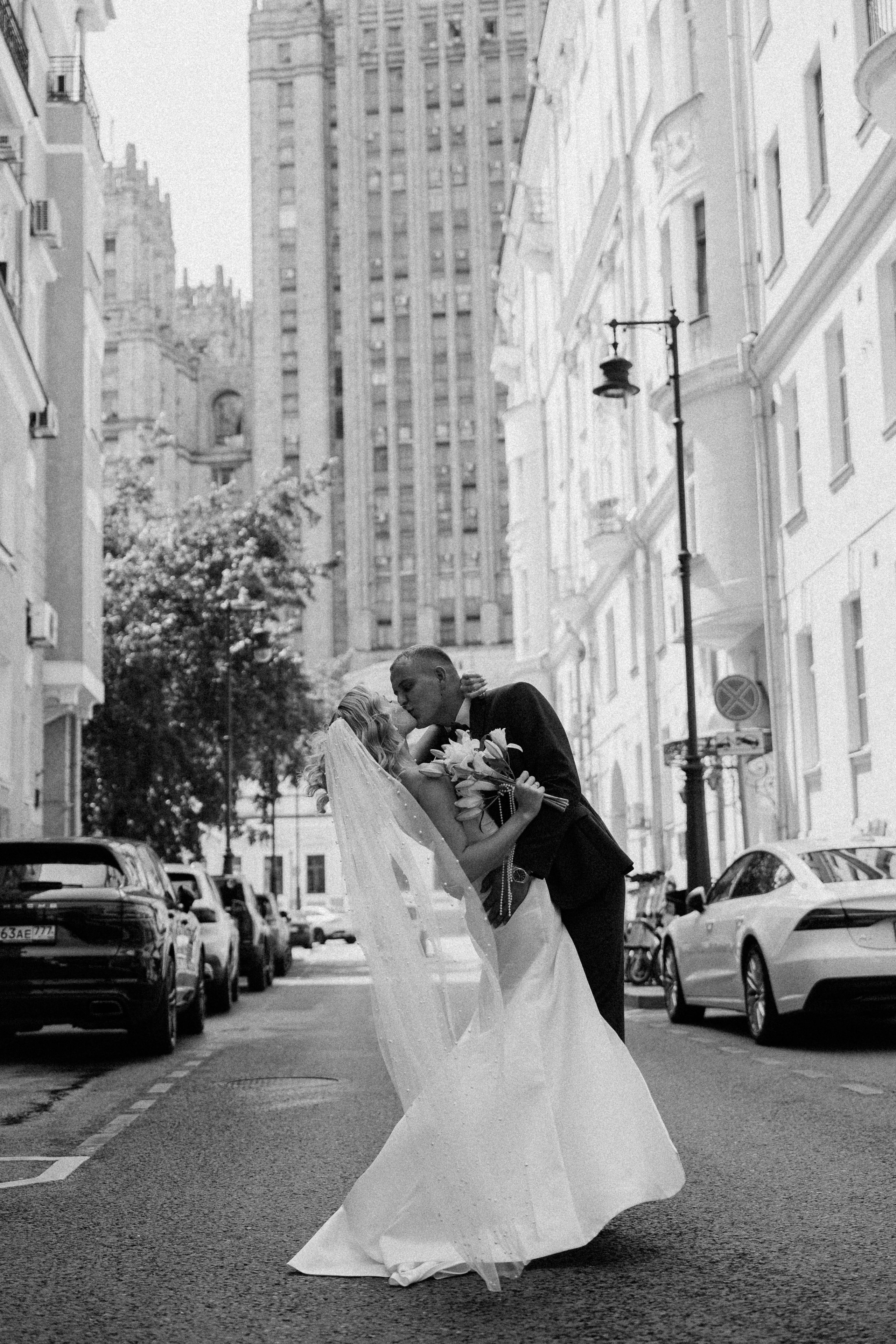 Свадебная фотосессия в Москве, регистрация в Кутузовском ЗАГСе Москва. Свадебный фотограф в Москве Анна Полушина