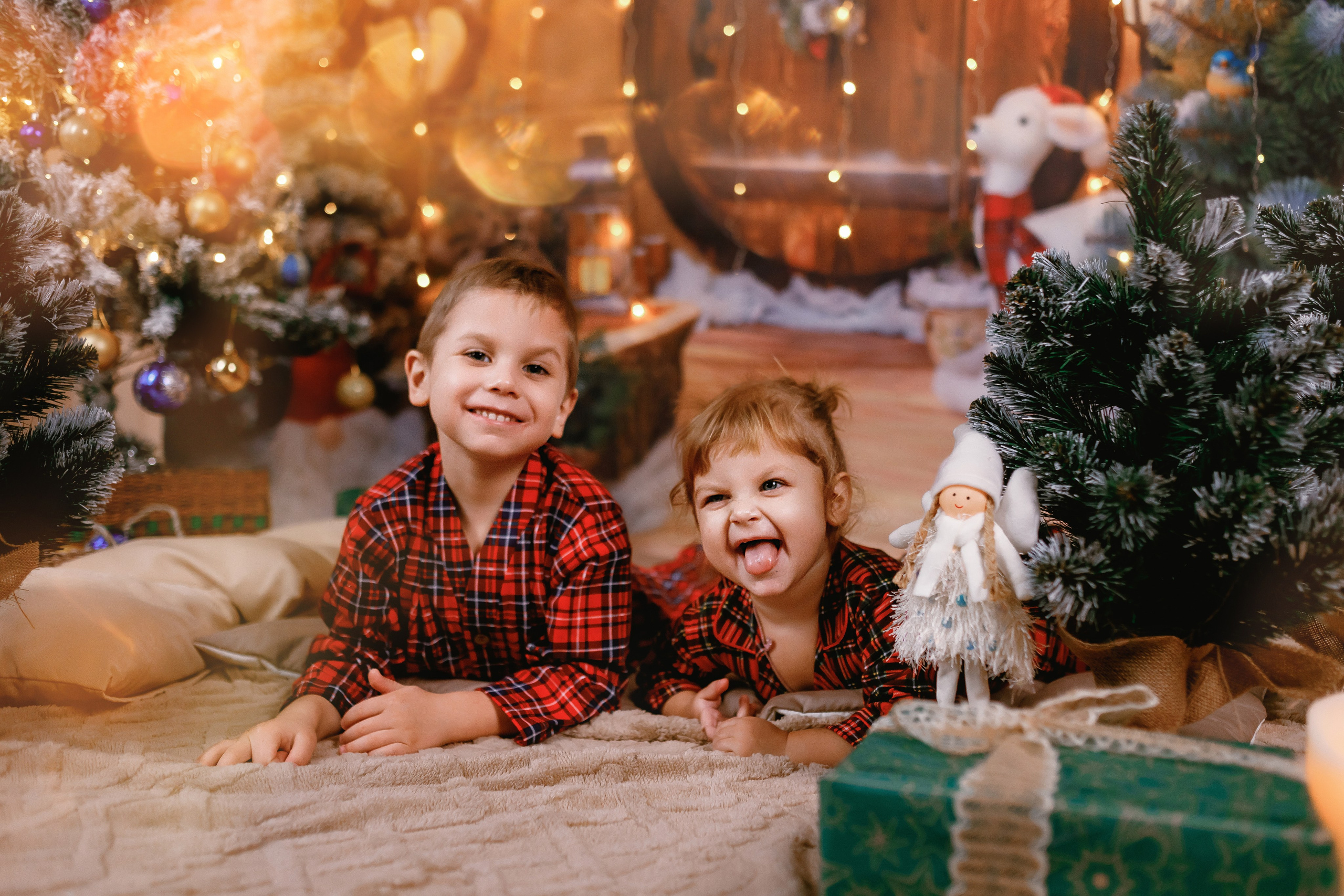 Новогодние фотосессии в студии