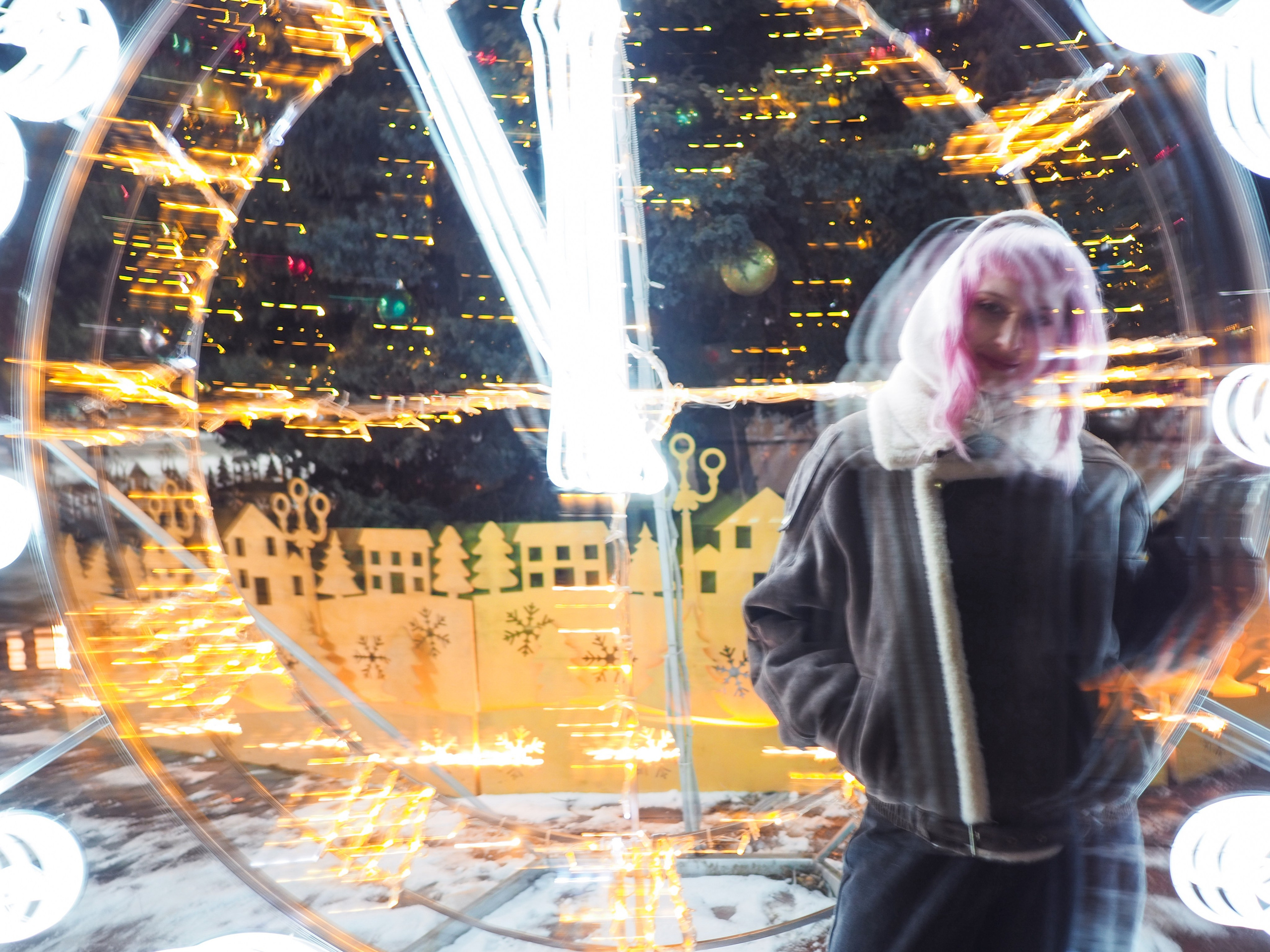 Ночная илюминация. Профессиональная фотография от VladEstaf_StyloQArt: портреты, репортажи, семья