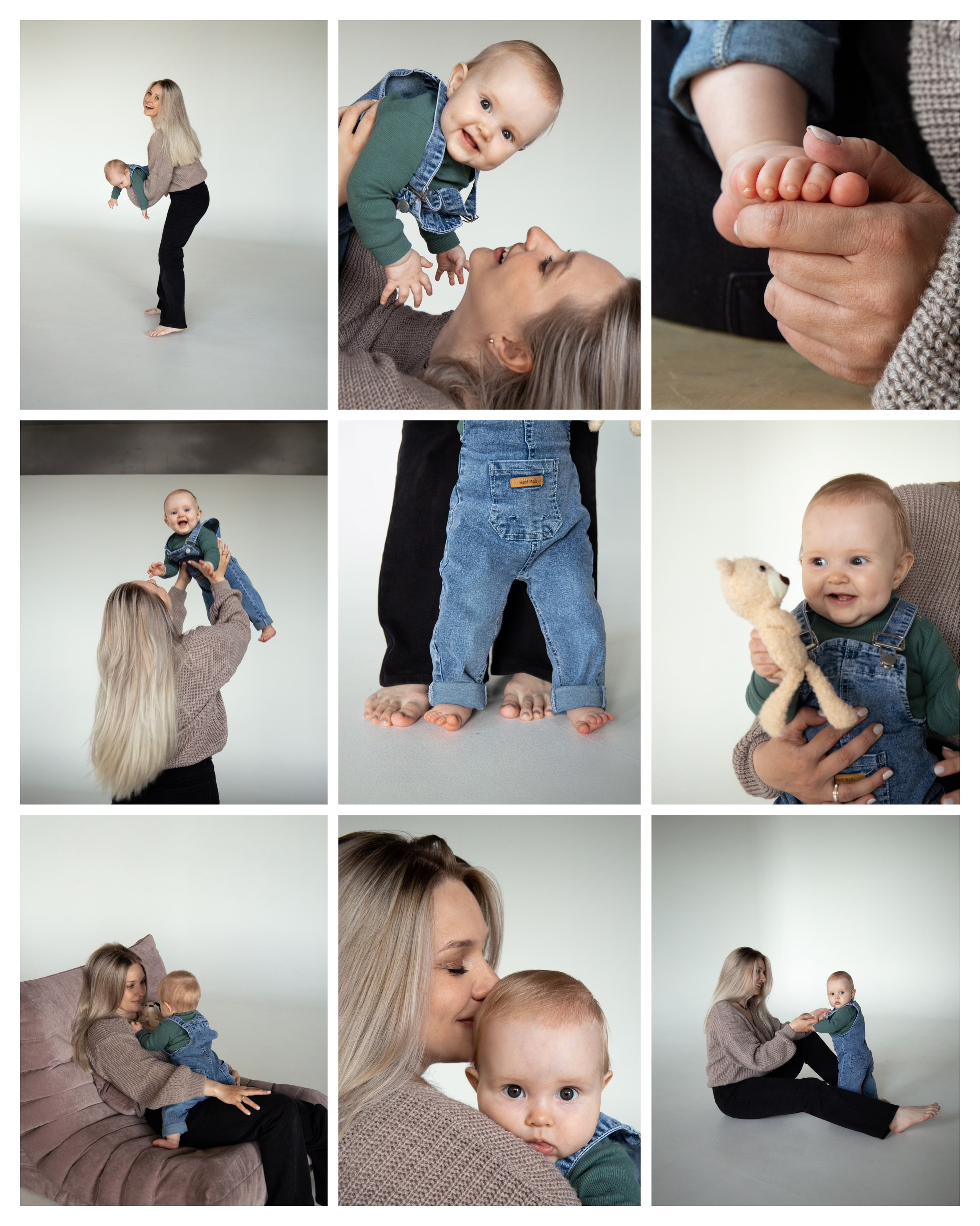 Наталья с дочкой /студия/. Фотограф в Красноярске Александра Викулова