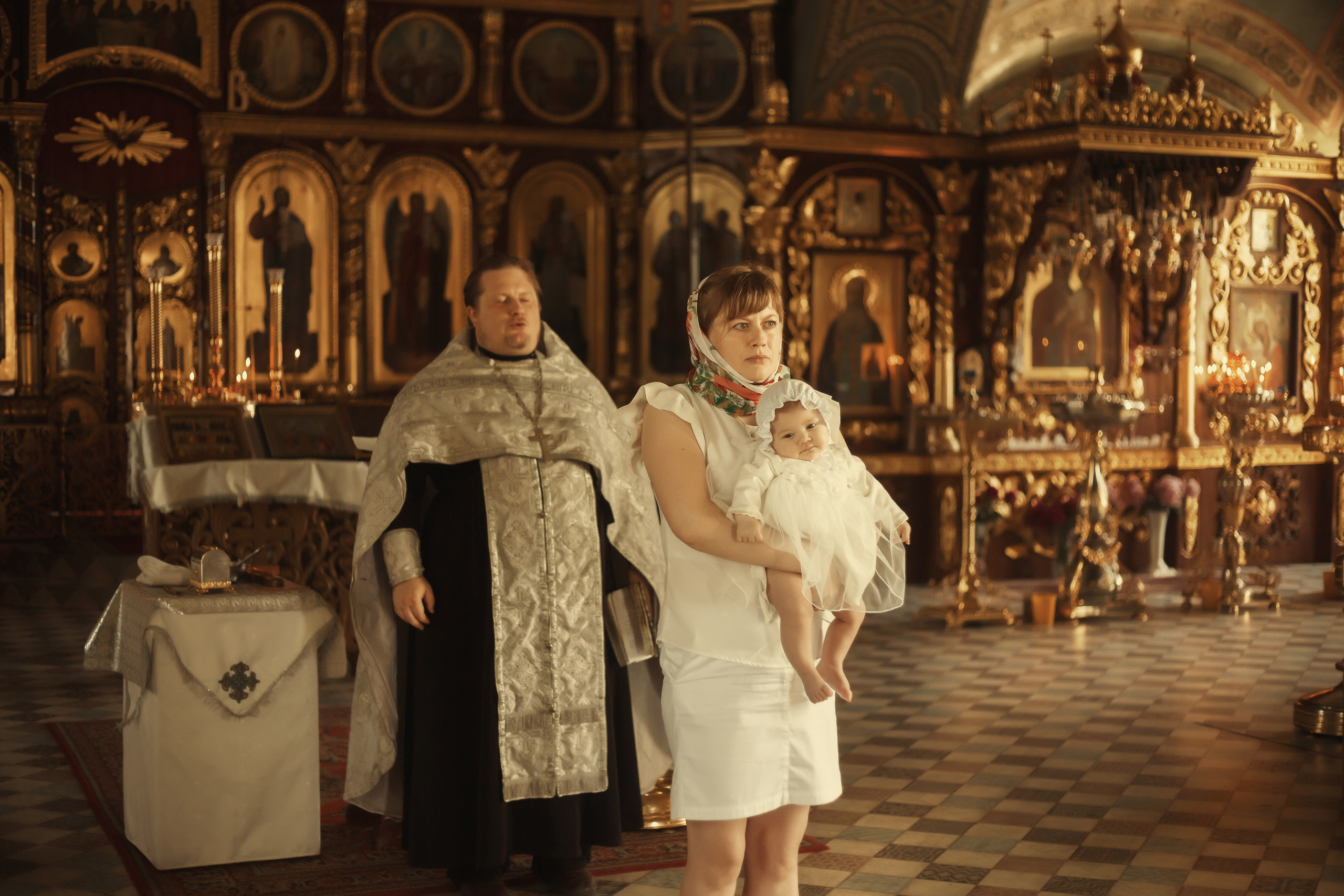 Крещение Вали. Фотограф новорожденных Оренбург Оксана Трофимова