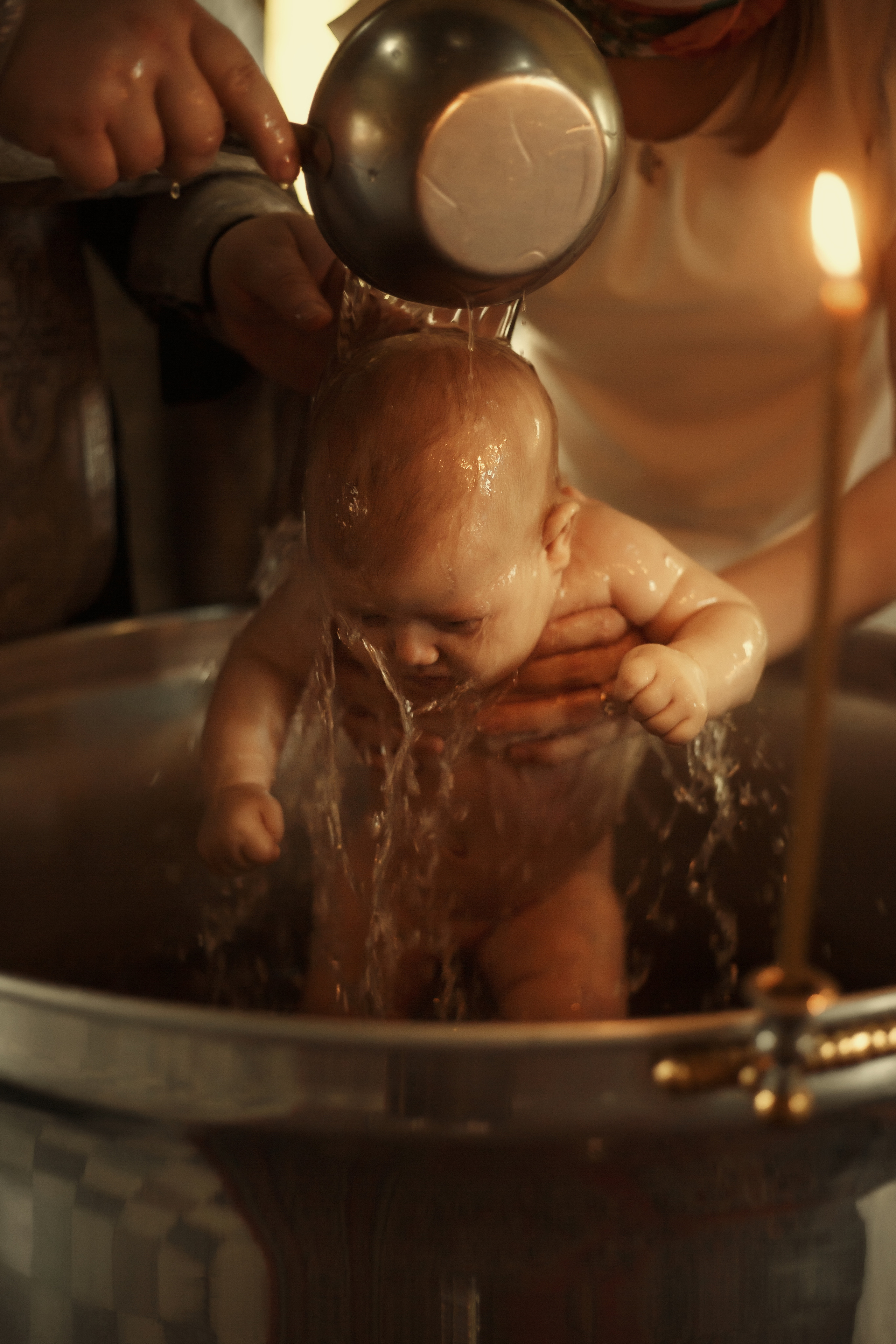 Крещение Вали. Фотограф новорожденных Оренбург Оксана Трофимова