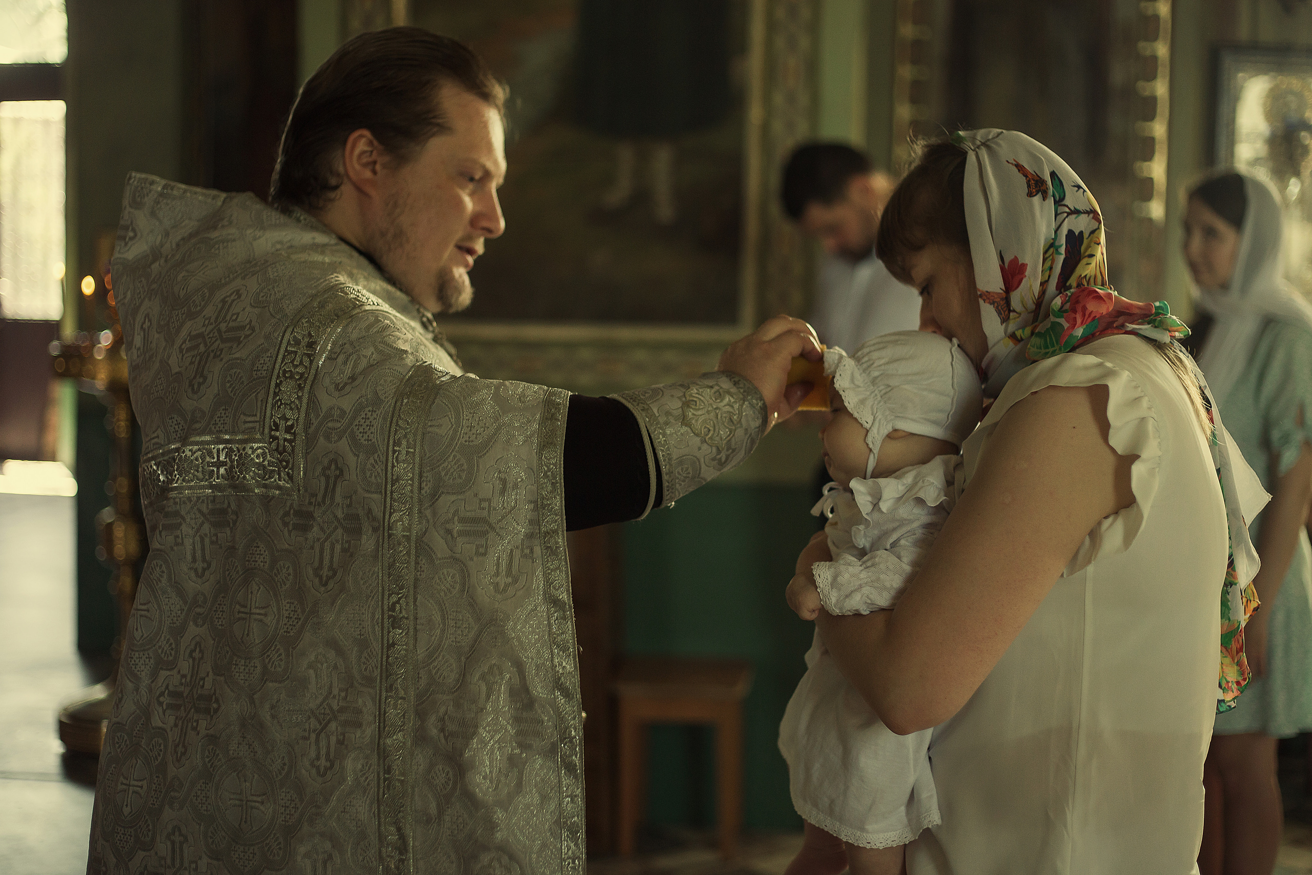 Крещение Вали. Фотограф новорожденных Оренбург Оксана Трофимова