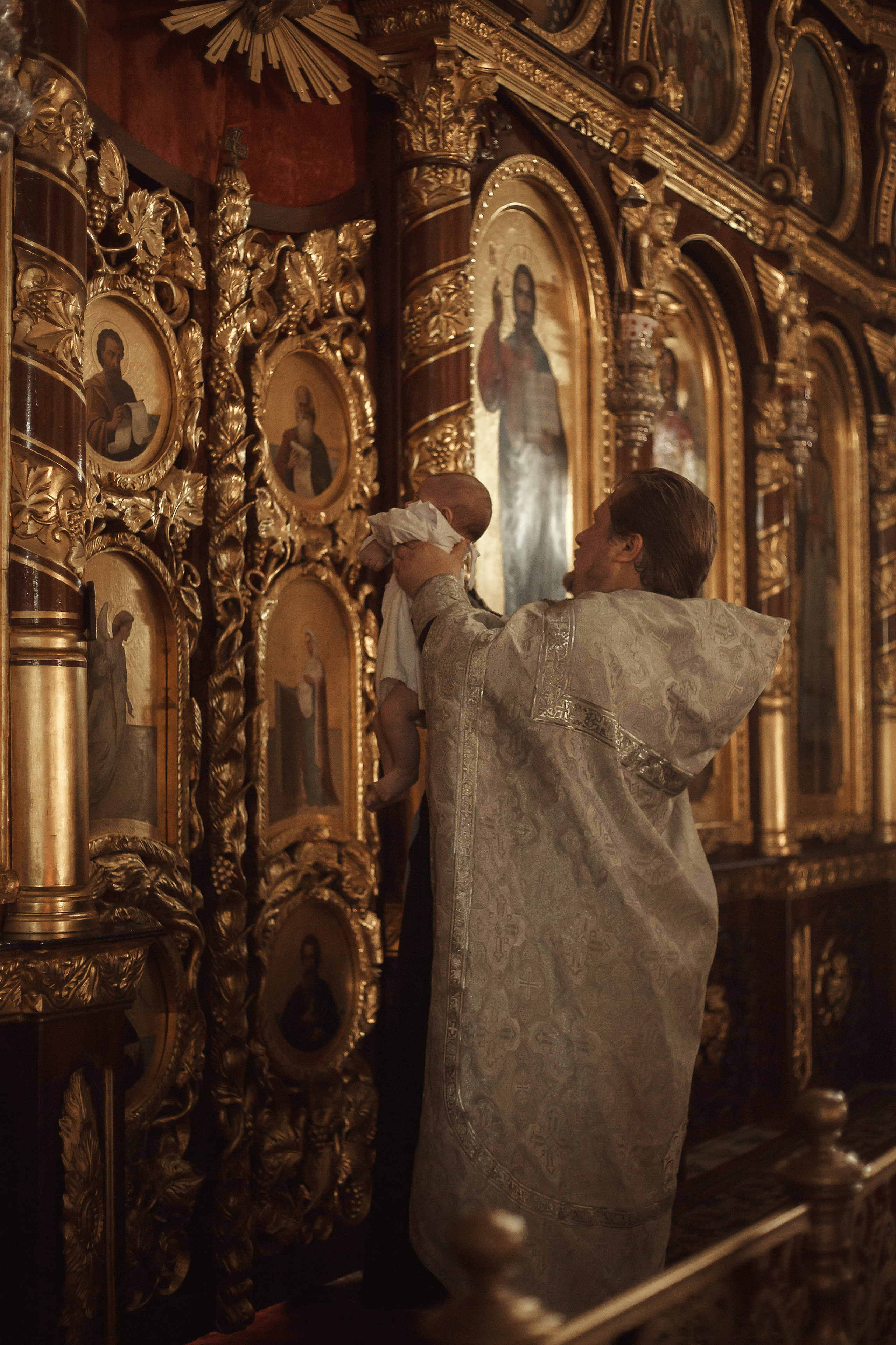 Крещение Вали. Фотограф новорожденных Оренбург Оксана Трофимова