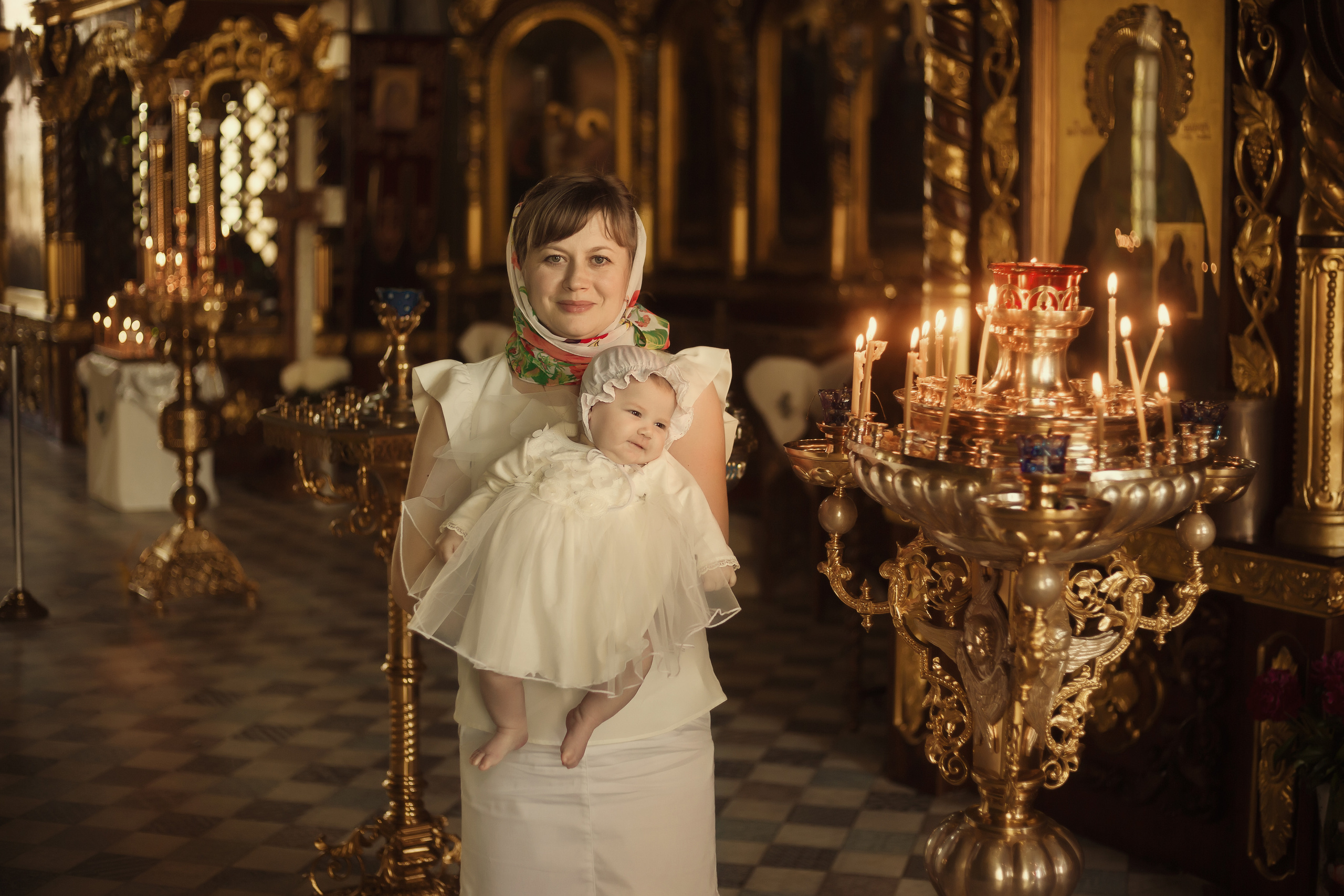 Крещение Вали. Фотограф новорожденных Оренбург Оксана Трофимова